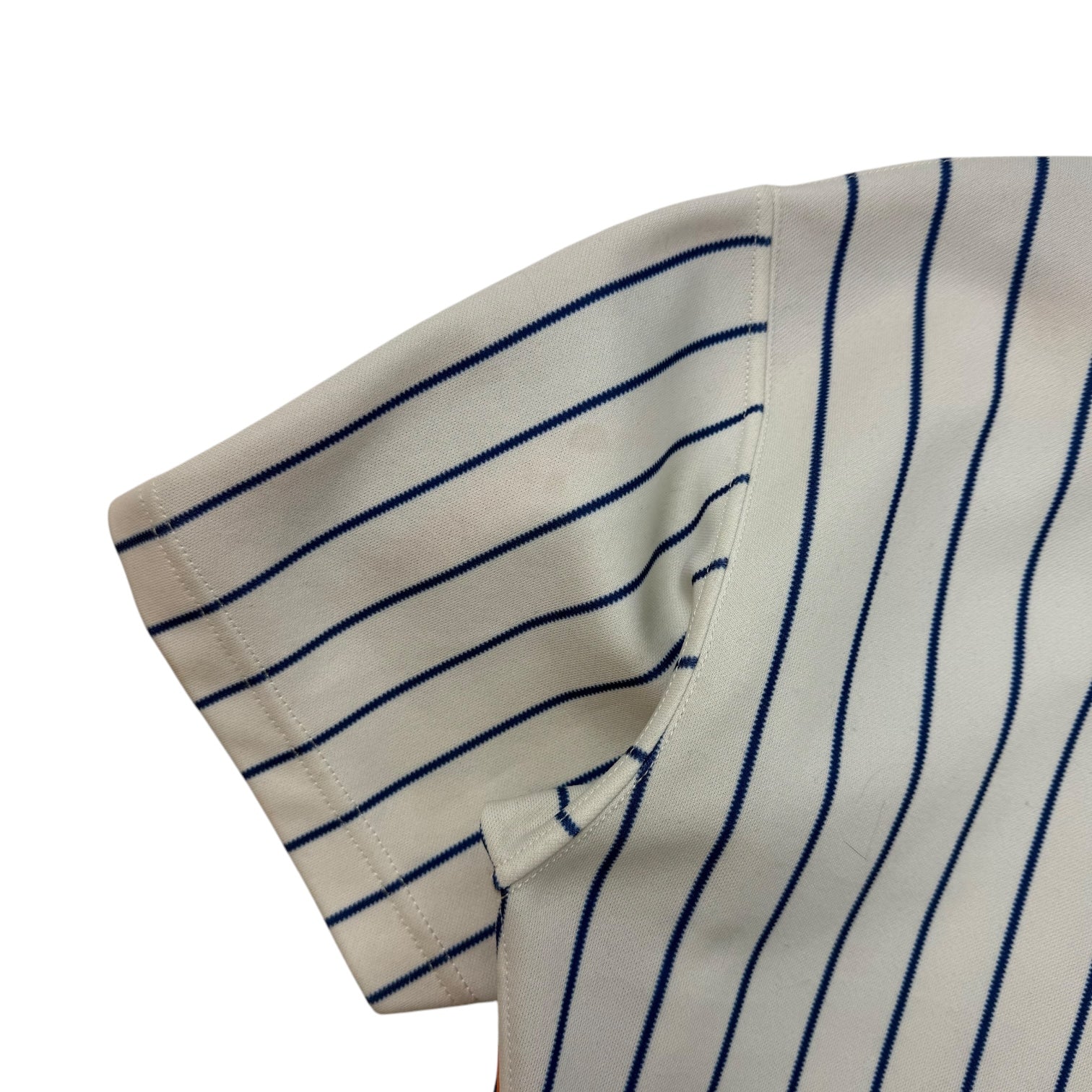 Vintage New York Mets Pinstripe Jersey White