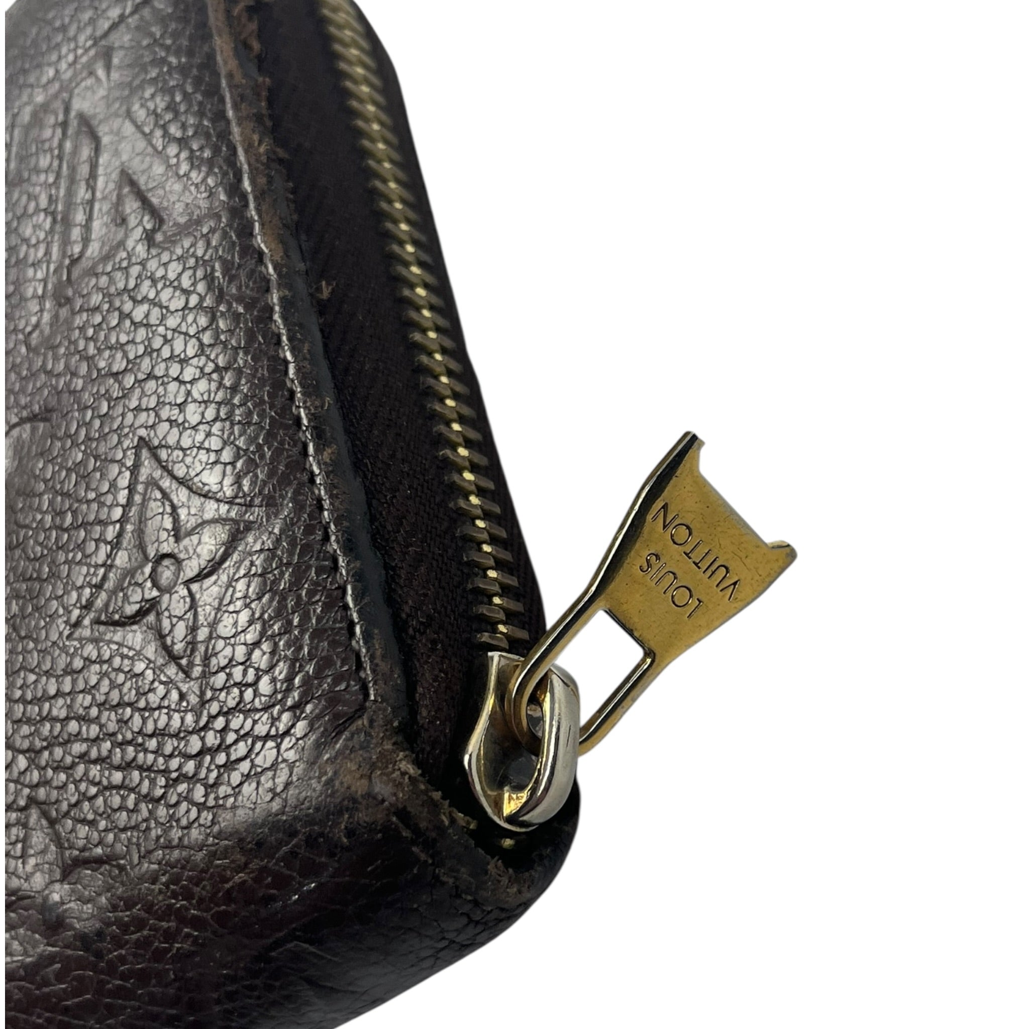 Louis Vuitton Zippy Embossed Monogram Wallet