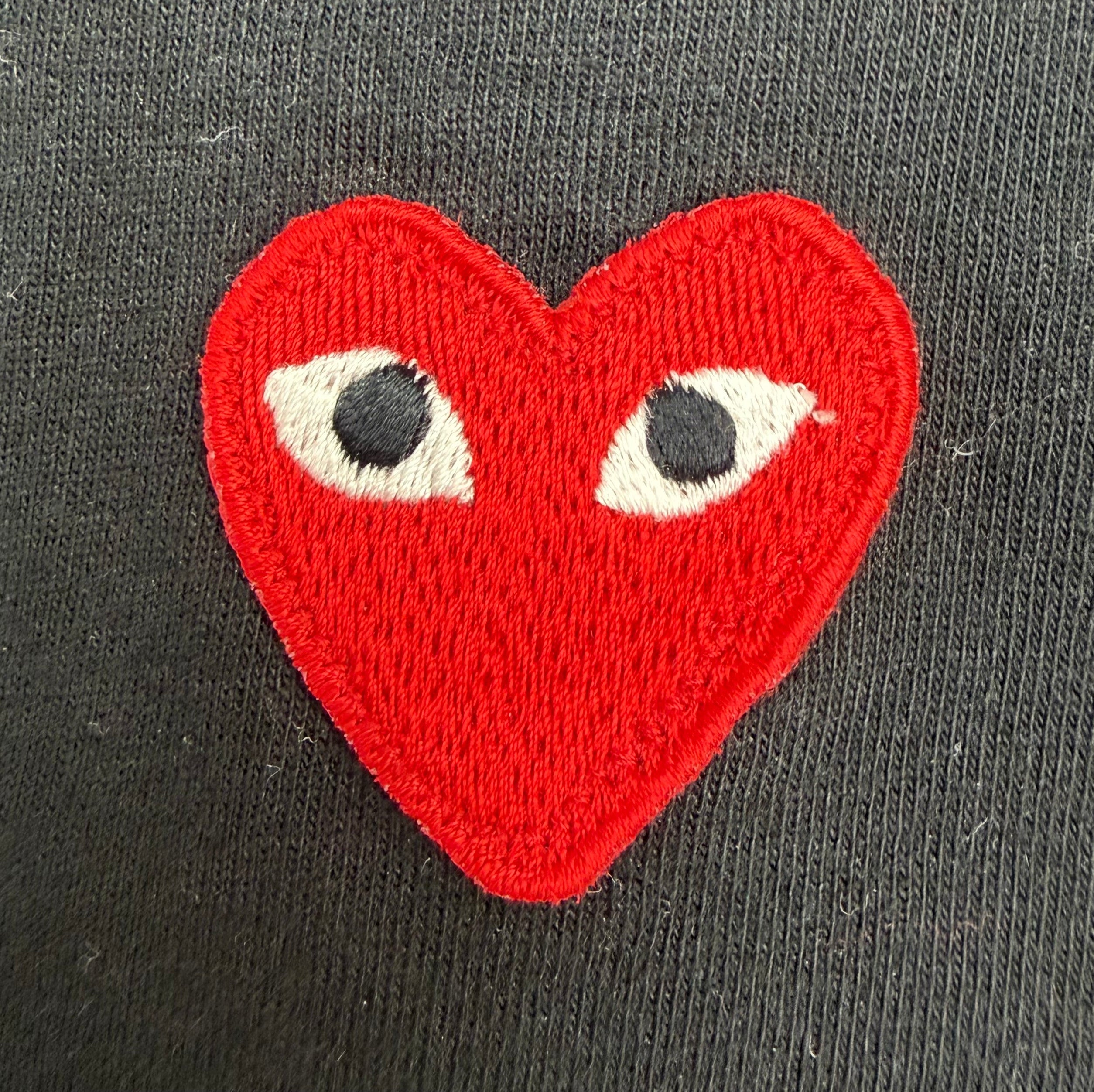 Comme des Garçons PLAY Tee Black