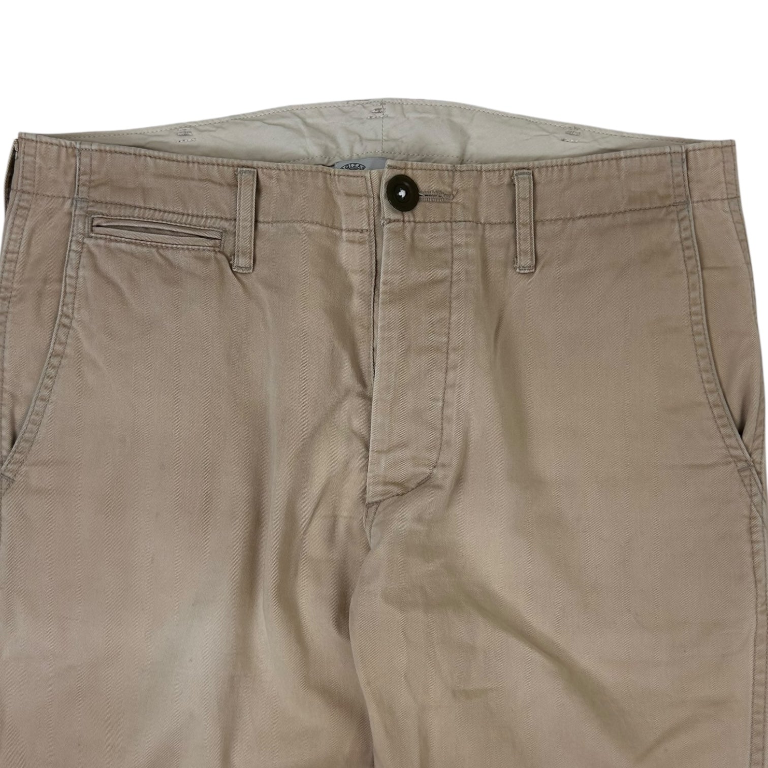 Visvim Cropped Chino Pants Khaki