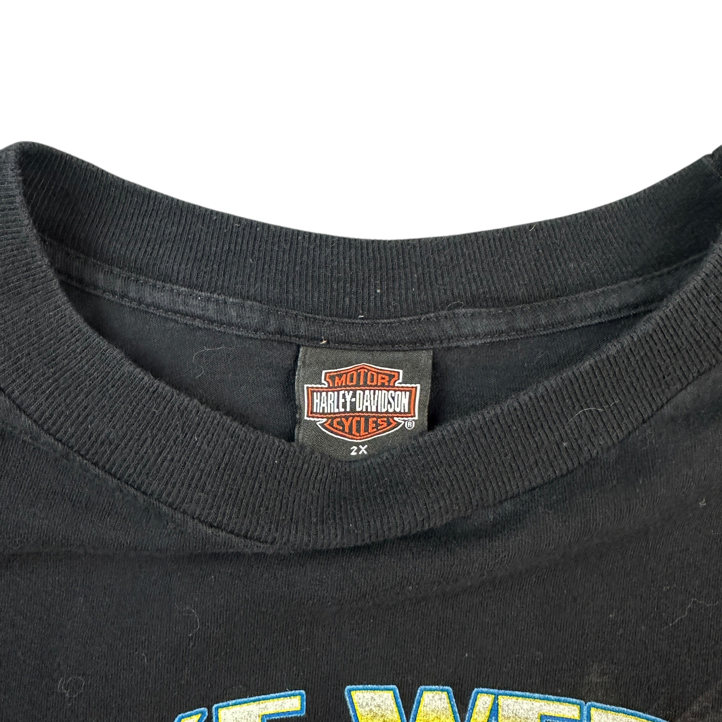 Vintage Harley Davidson Orlando Bike Week Tee Black