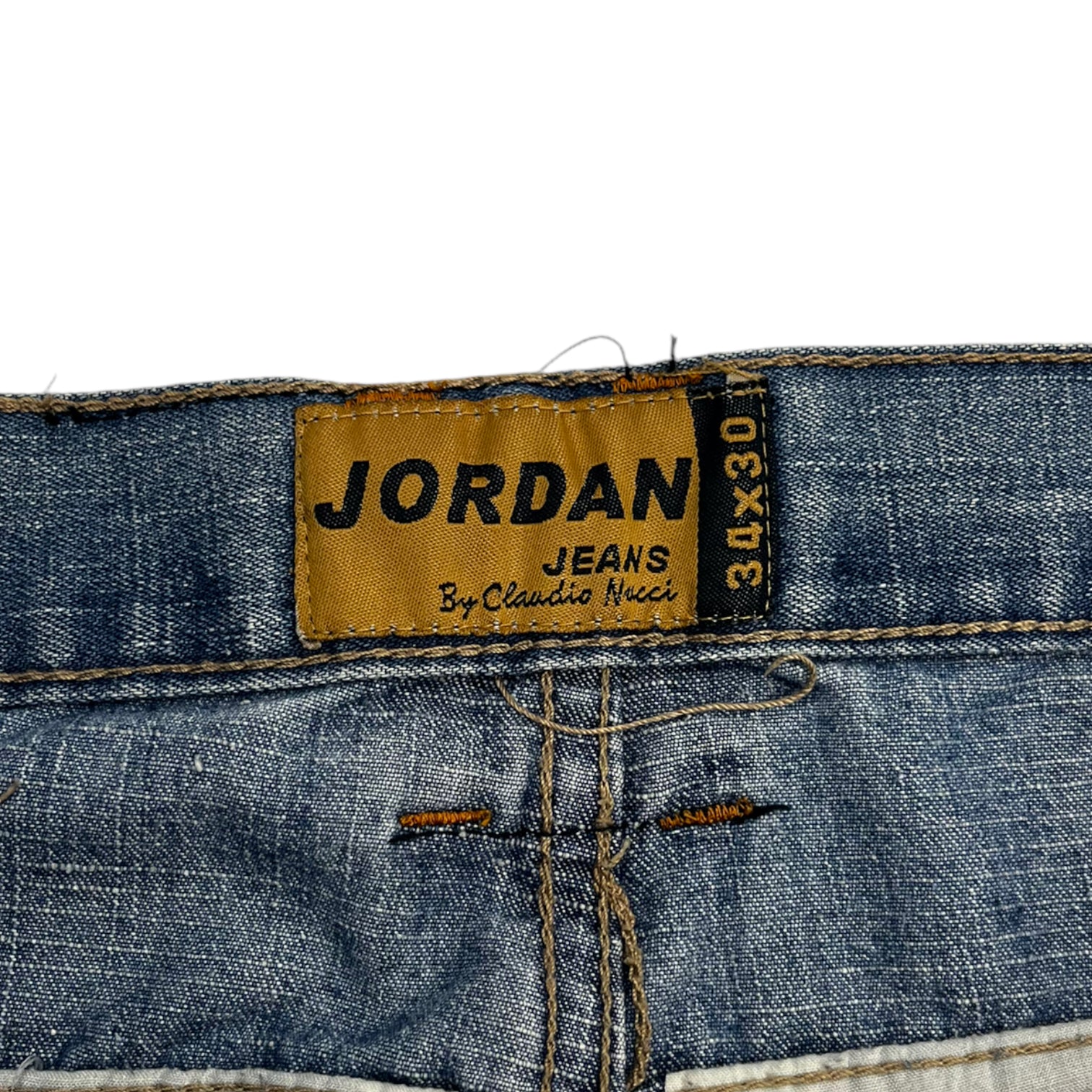 Y2K Jordan Jeans Straight Leg Denim Medium Wash