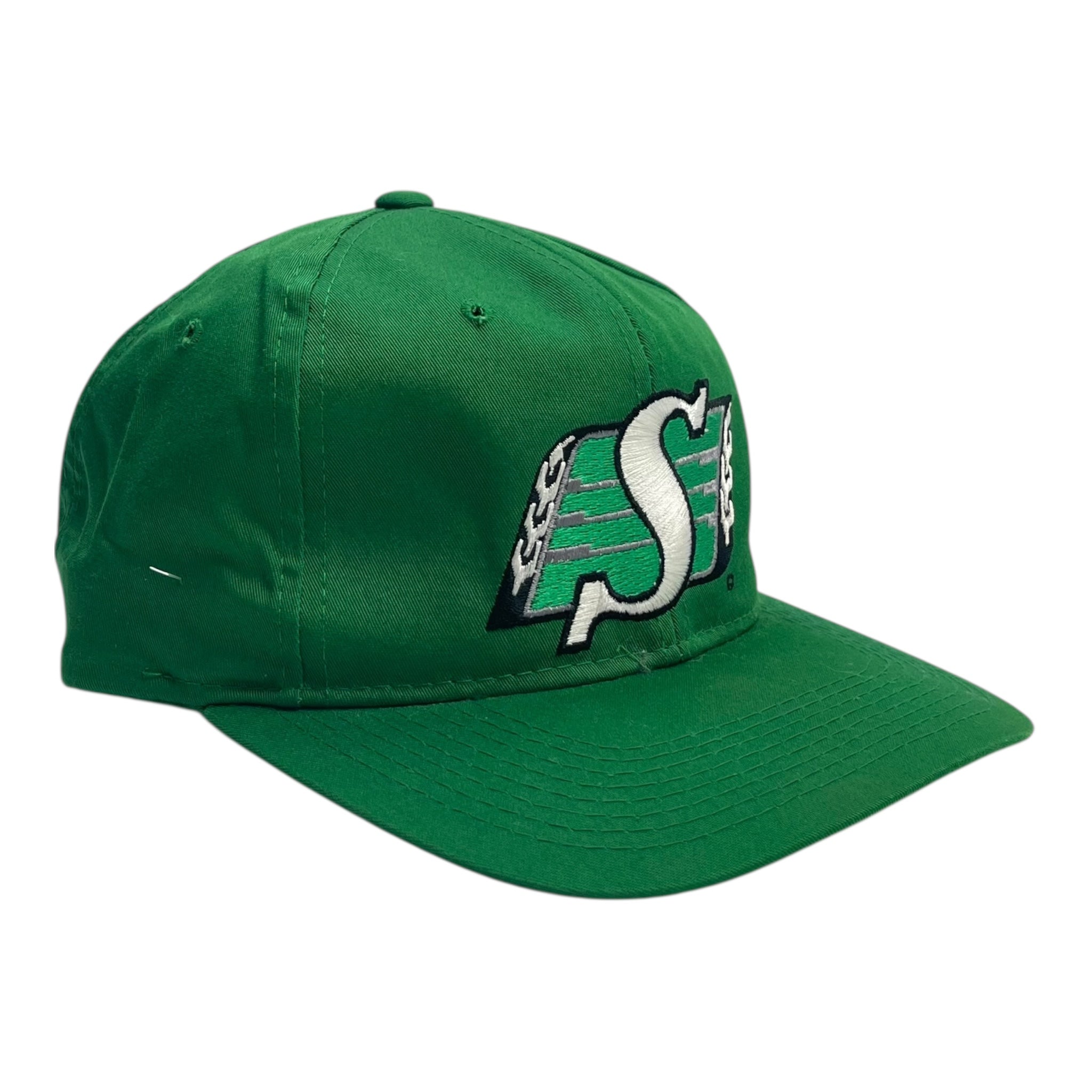 Vintage Starter Saskatchewan Rough Riders Hat Green