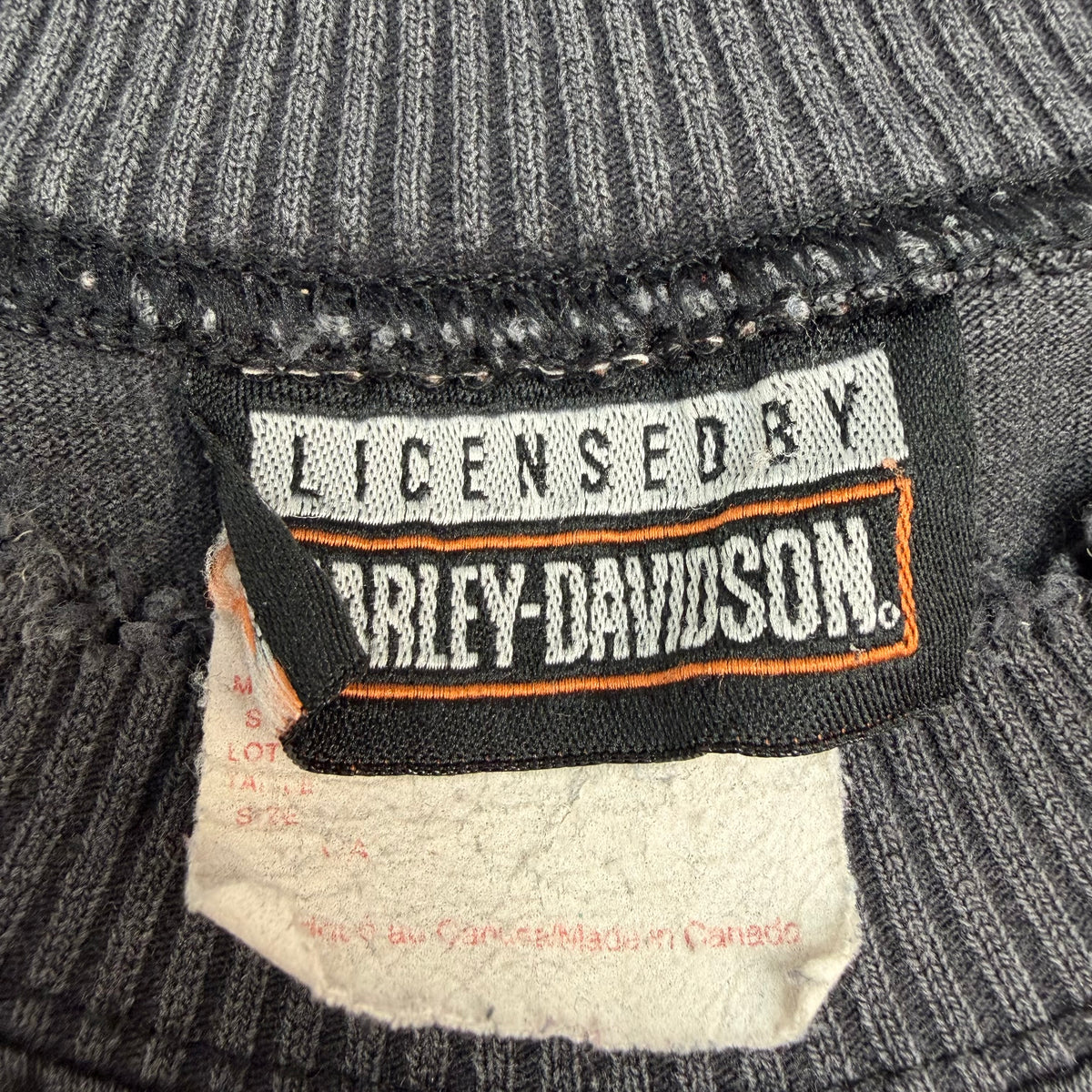 2000 Harley Davidson Life Is Simple Tee Faded Black