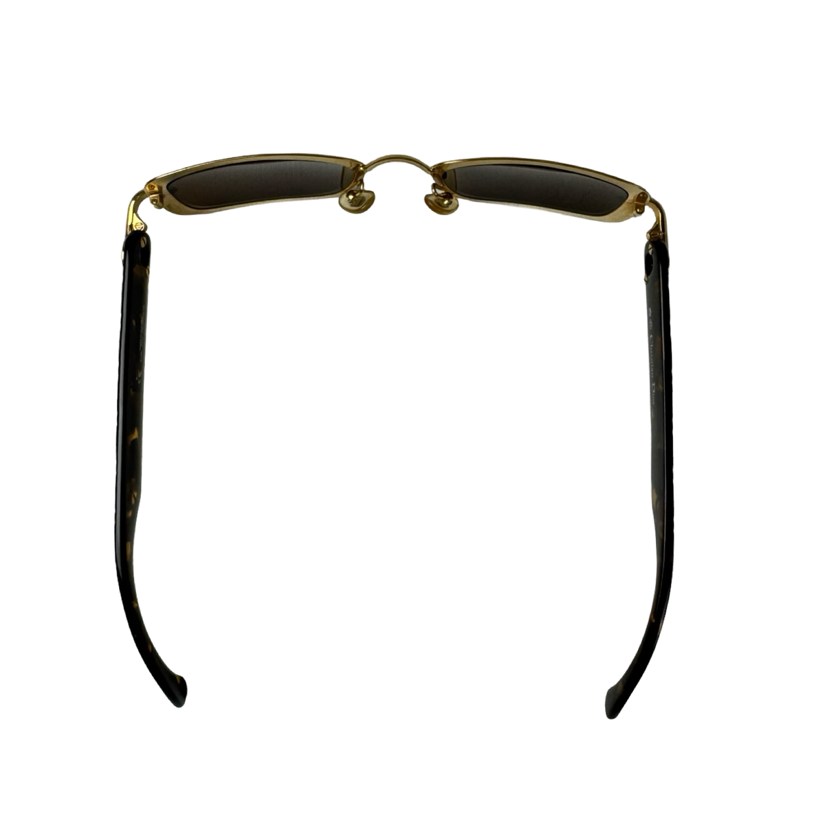 Vintage Christian Dior Eva Quilted Gold Plate Frame 42V Sunglasses