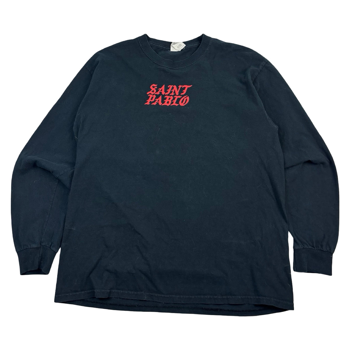 Kanye West Saint Pablo Tour L/S Shirt Black