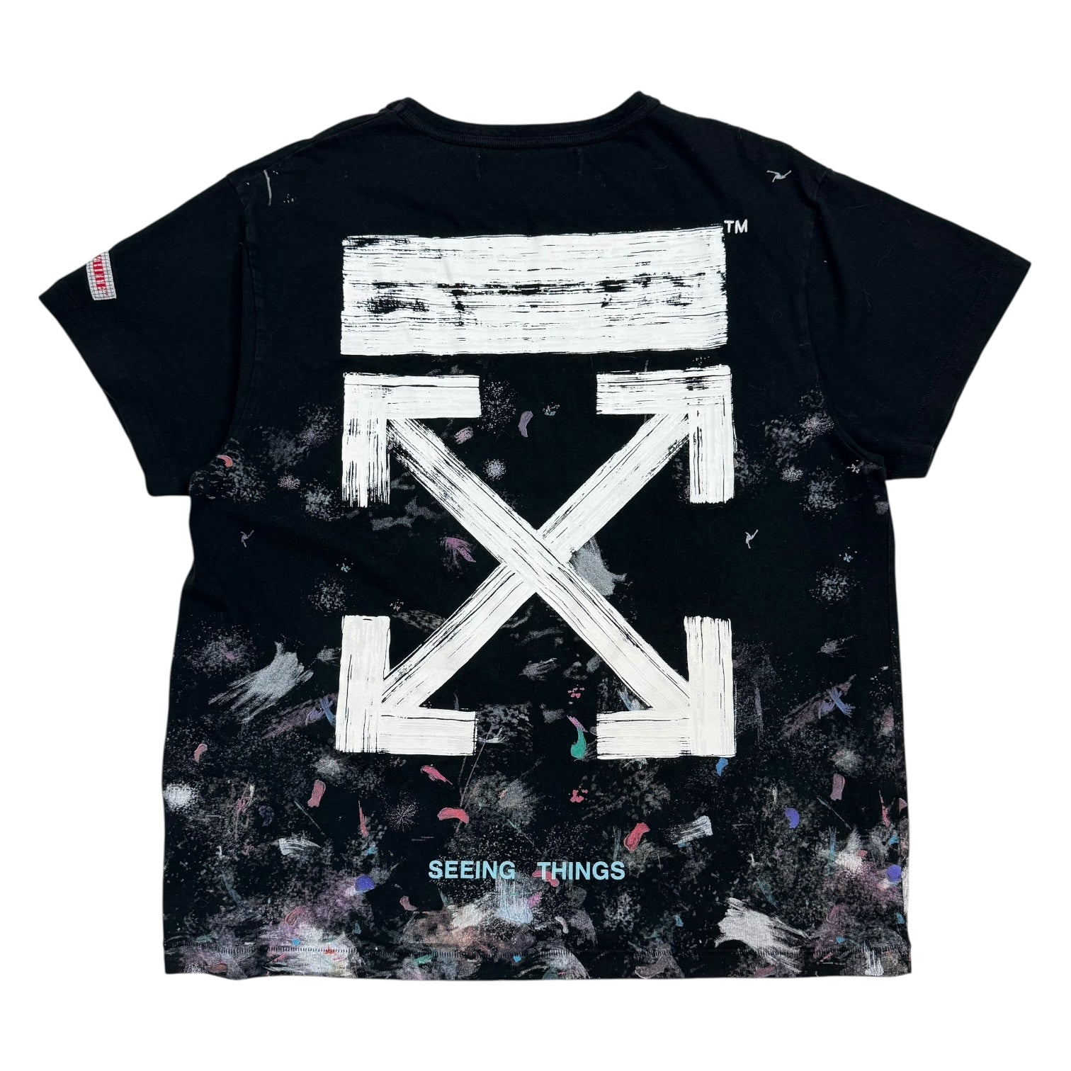 Off-White Galaxy Brushed Tee Black