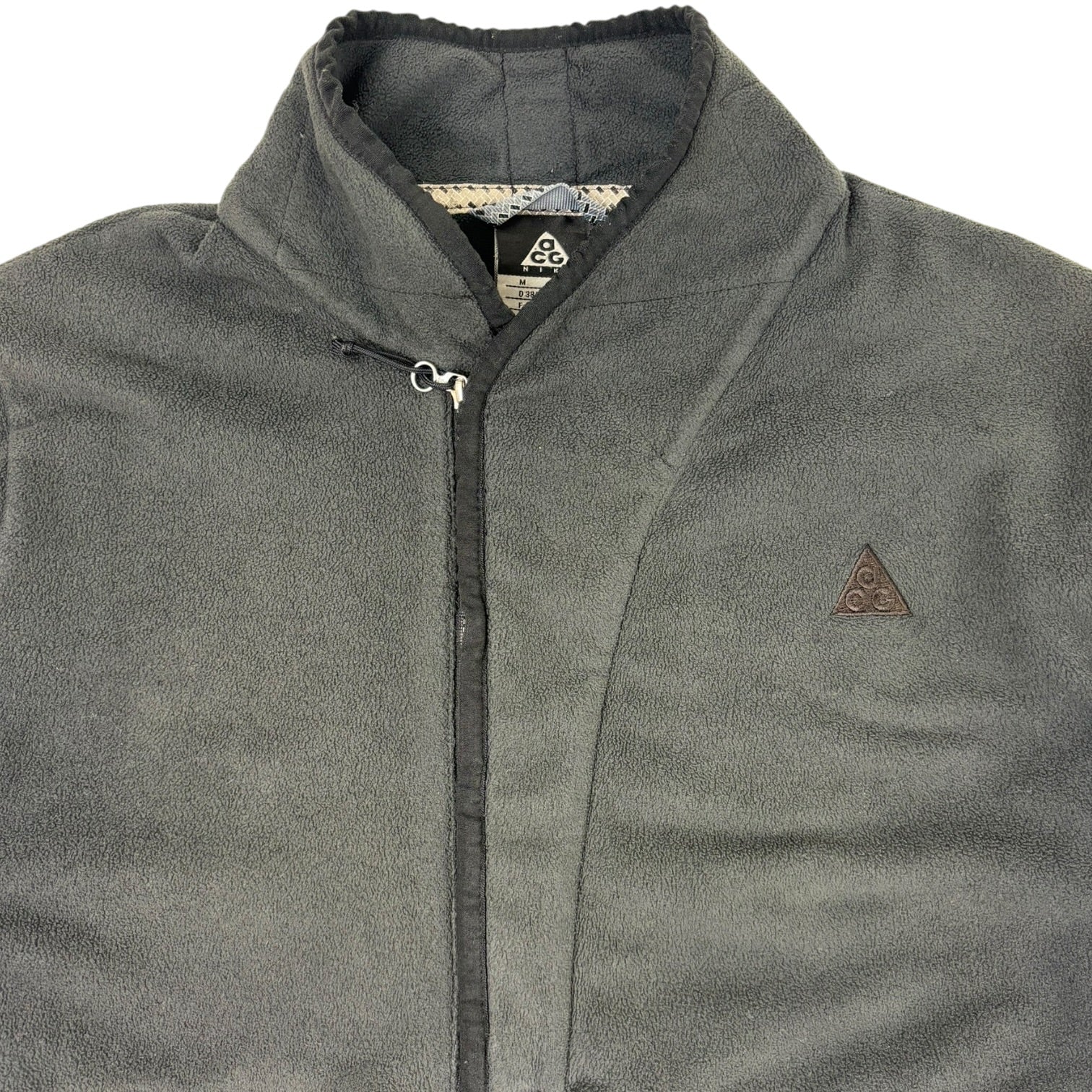 (W) ACG Wolf Tree Polartec Full Zip Black