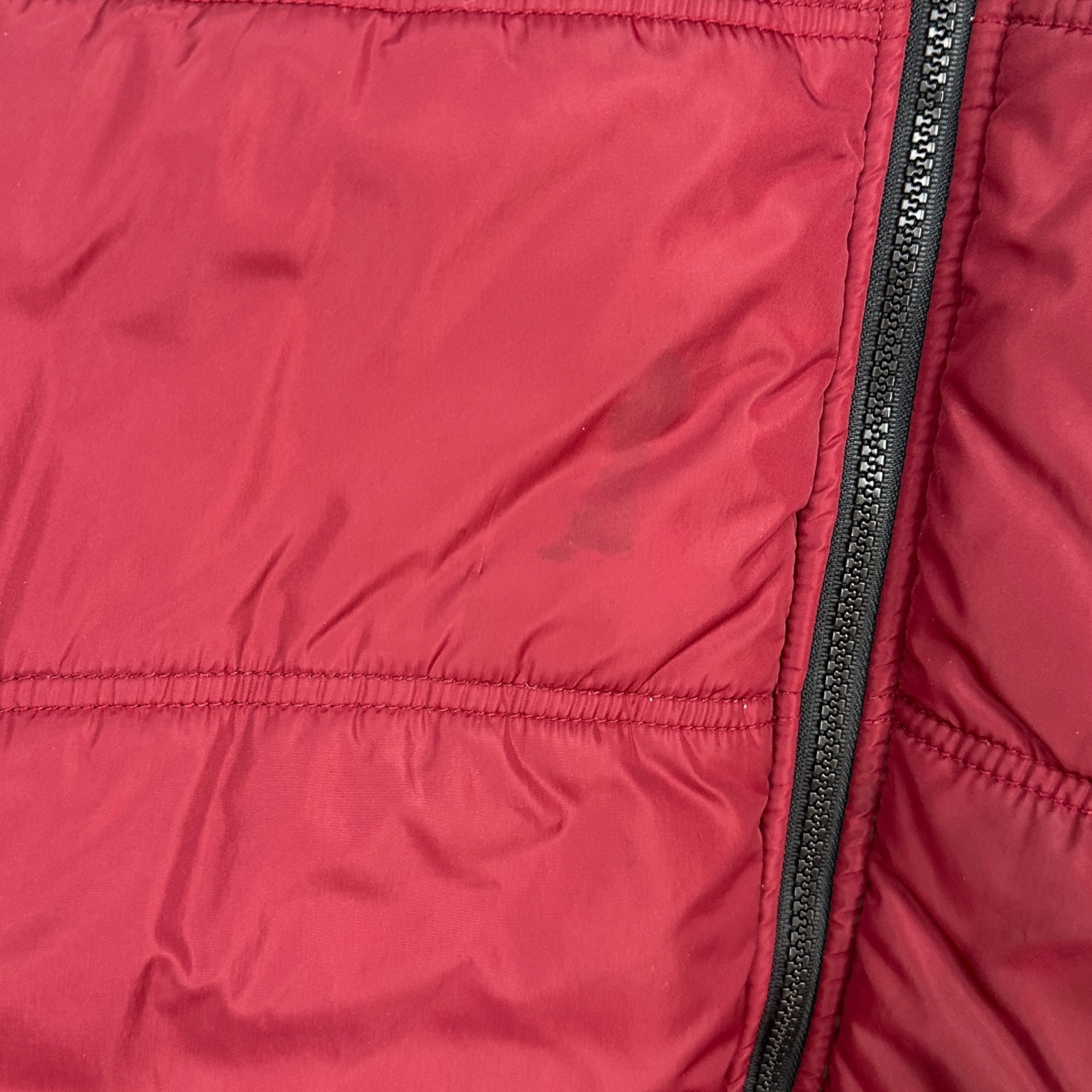 Vintage Nike Reversible Bomber Jacket Maroon/Black