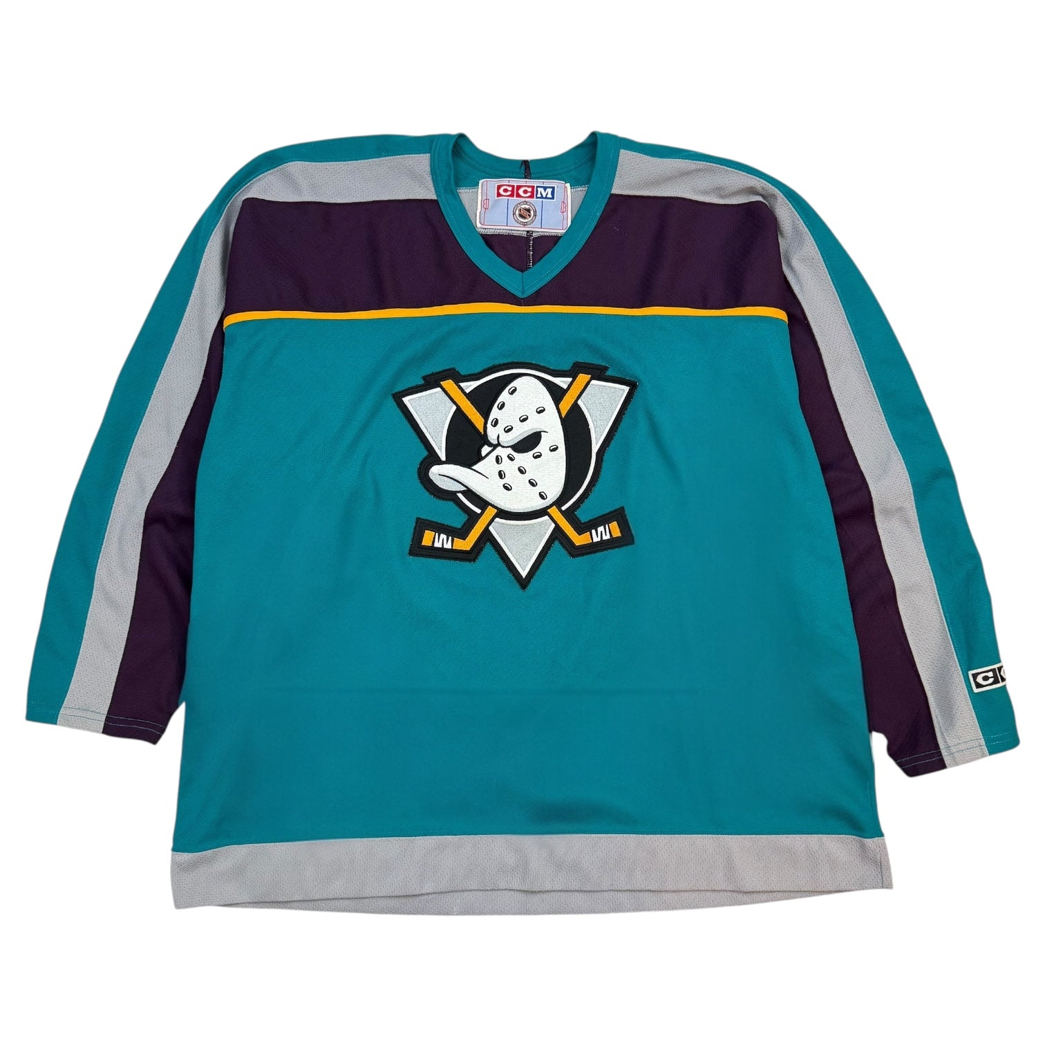 Vintage CCM Anaheim Mighty Ducks Jersey Blue/Purple