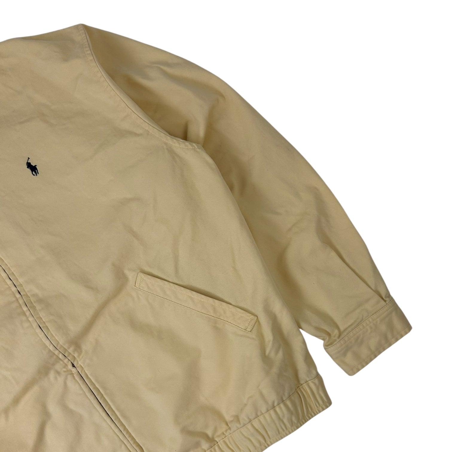 Vintage Polo Ralph Lauren Harrington Jacket Yellow