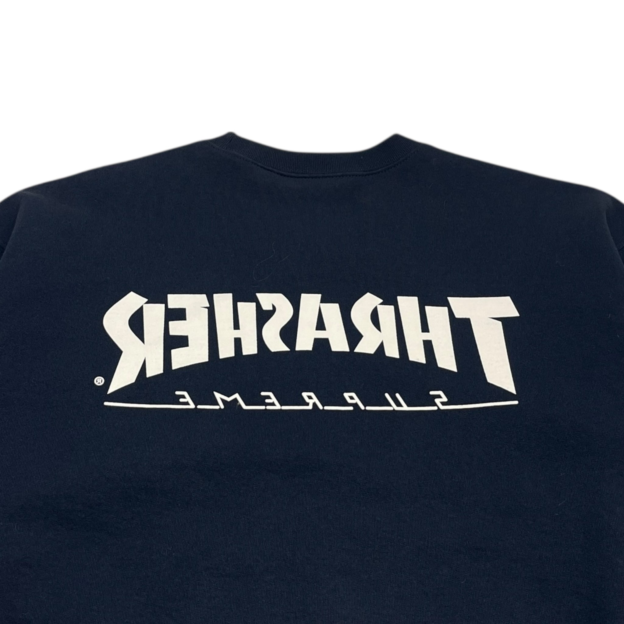 Supreme Thrasher Crewneck Navy