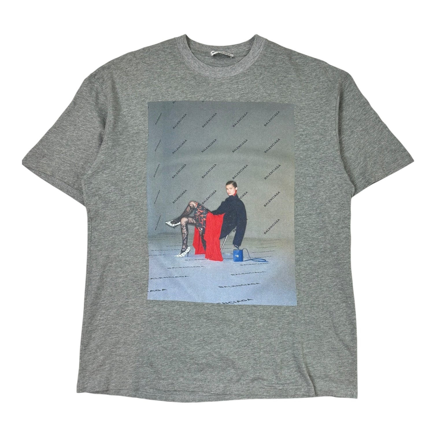 Balenciaga AW17 Photoshoot T-Shirt Grey