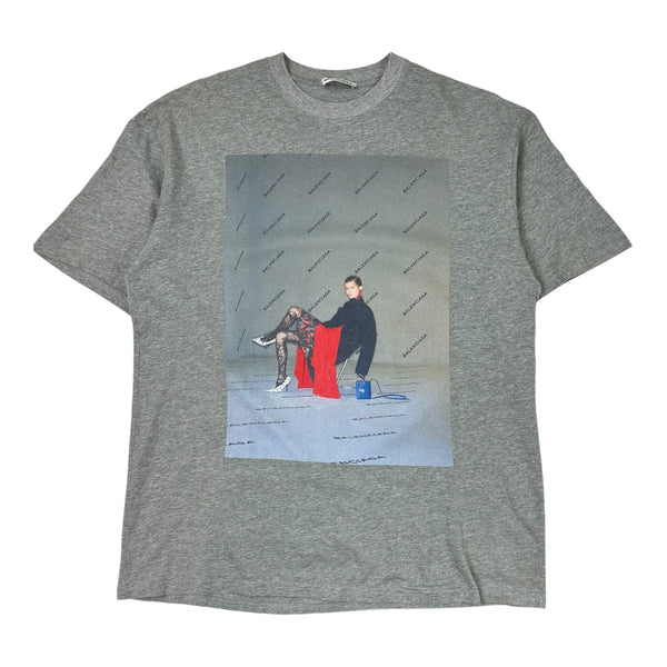 Balenciaga AW17 Photoshoot T-Shirt Grey