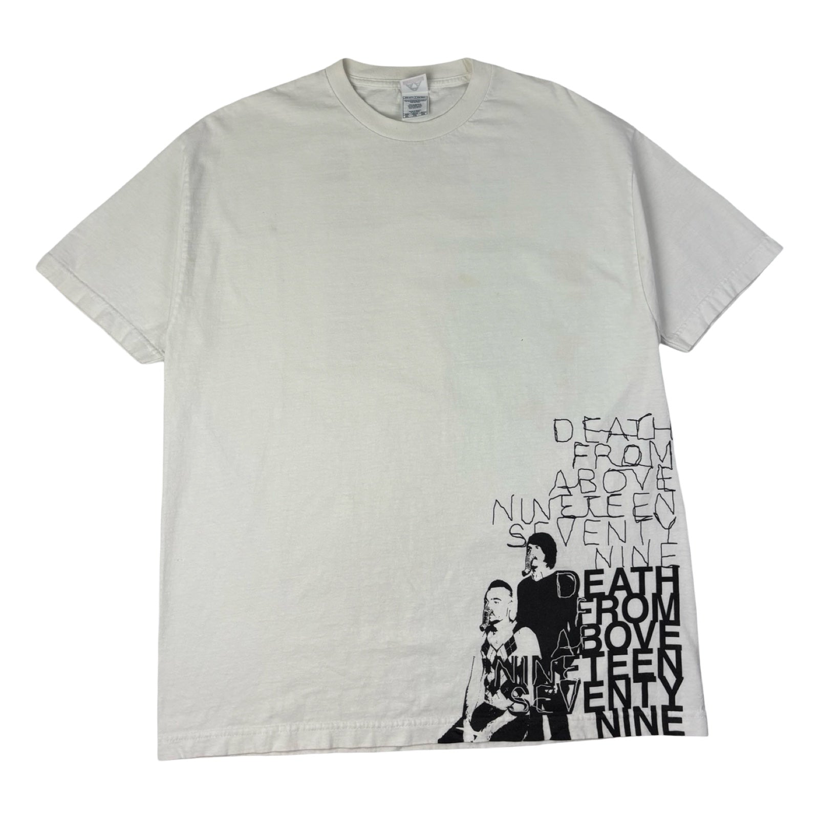 2005 Death From Above 1979 Tour T-Shirt White