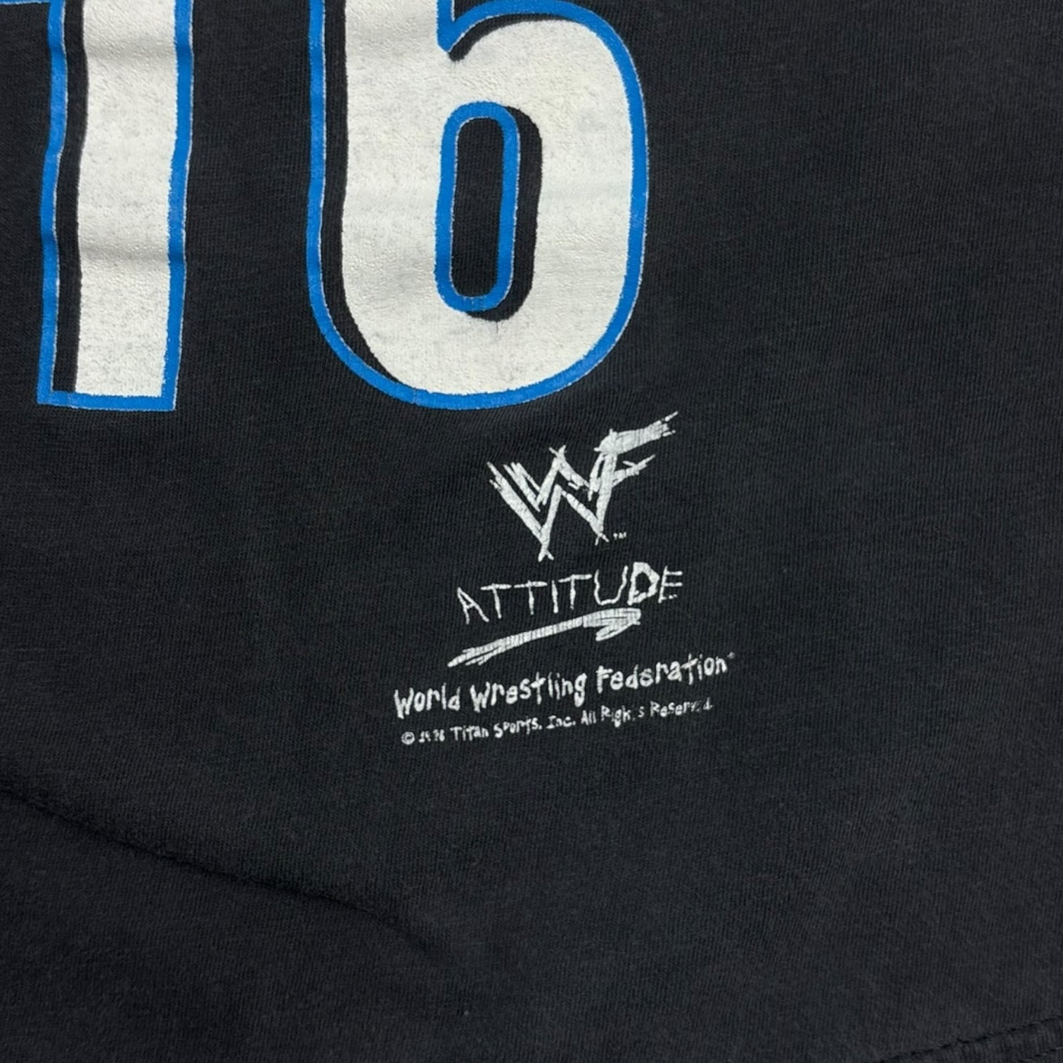 1996 Austin 3:16 Half Skel-Face T-Shirt