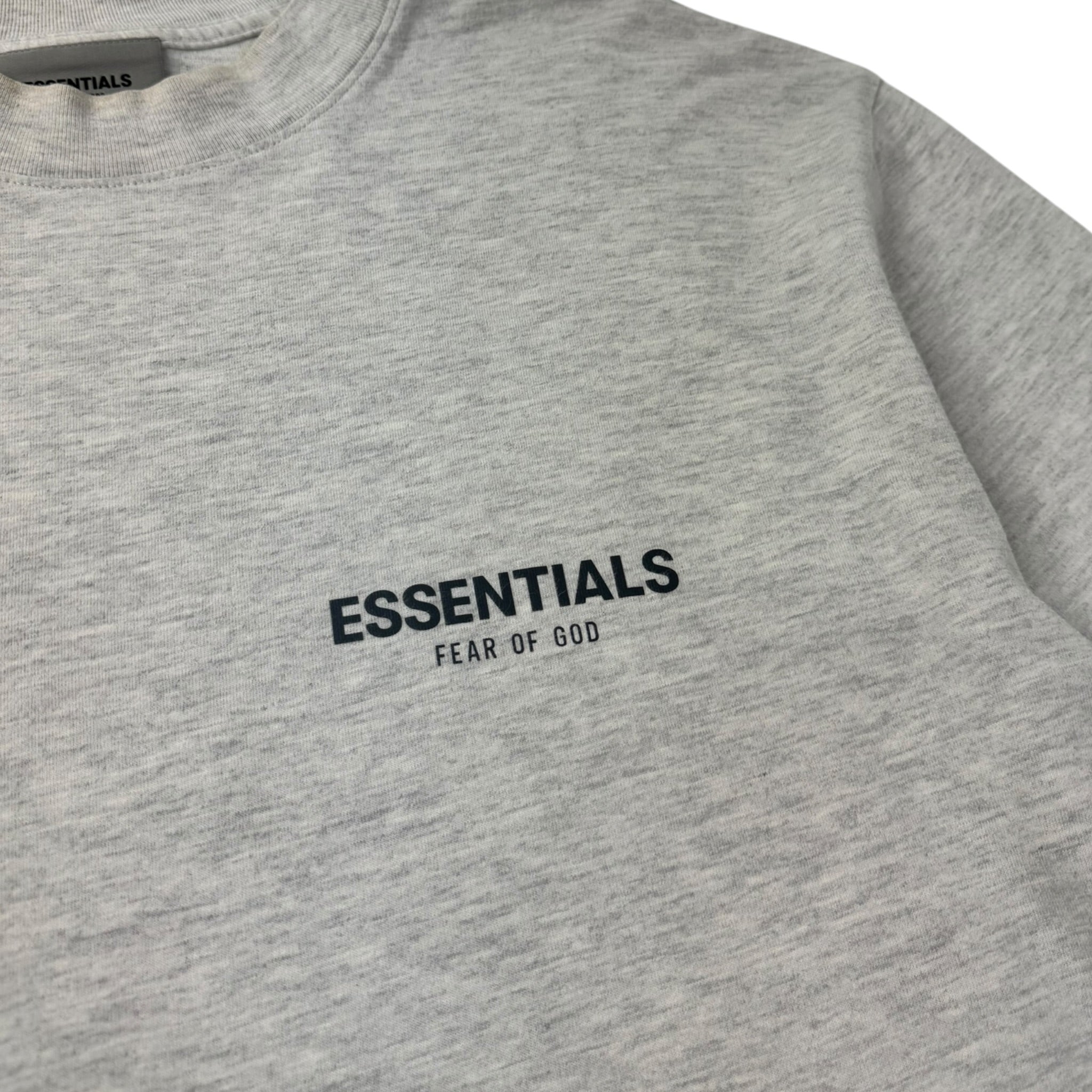 Fear Of God Essentials L/S T-Shirt Light Heather Grey