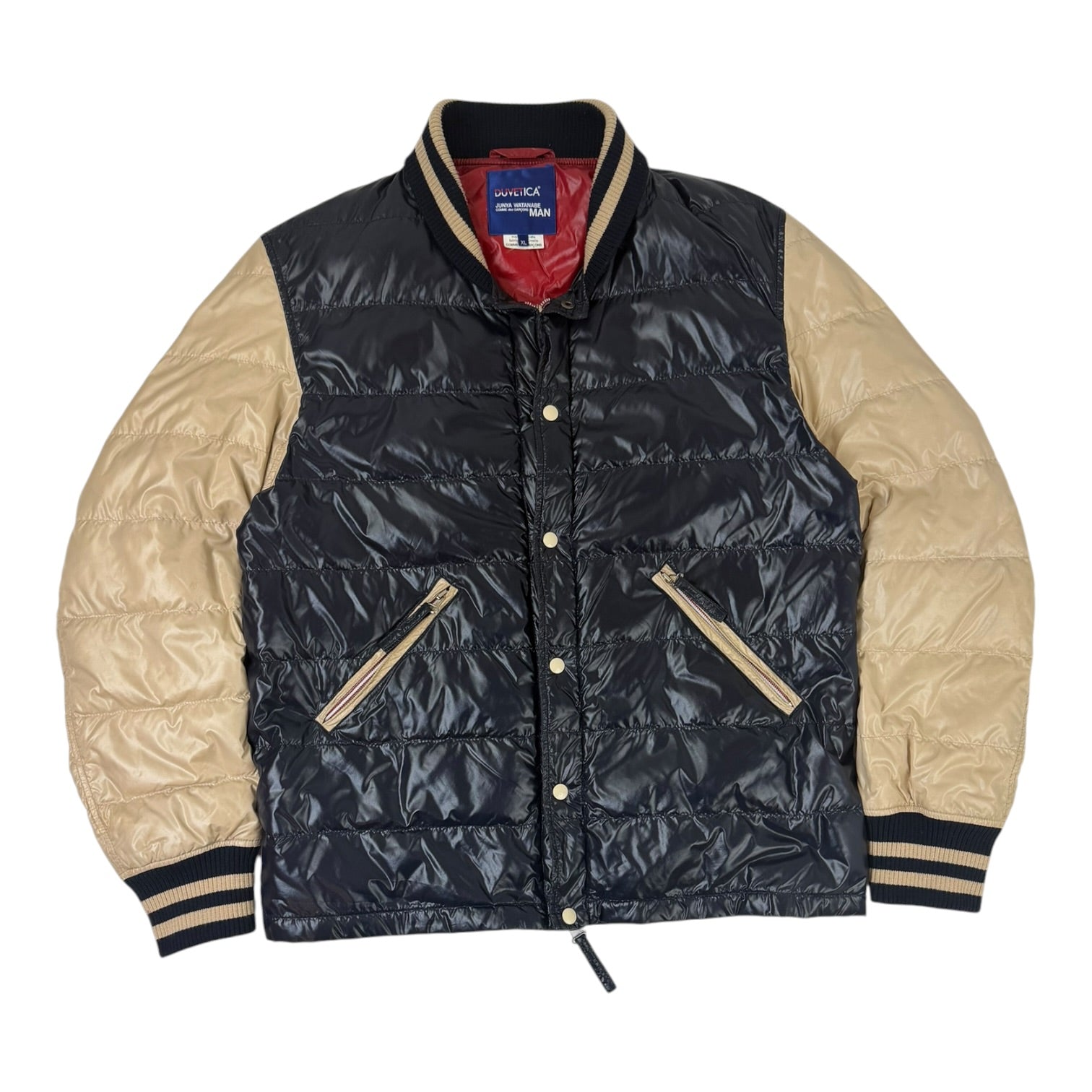 Junya Watanabe MAN x Duvetica Quilted Puffer Jacket Khaki/Navi