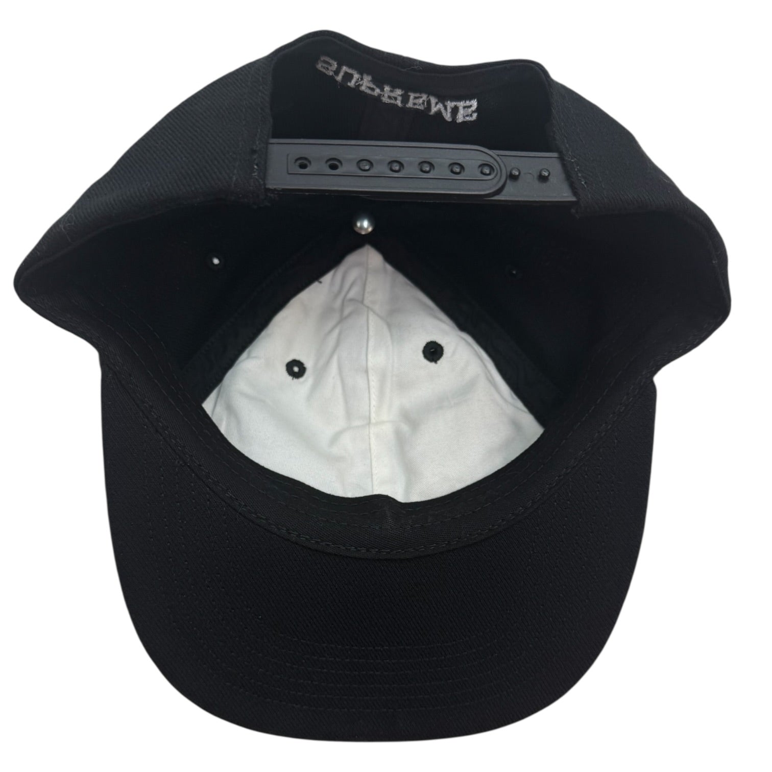 Supreme Intelligence 6 Panel Hat Black