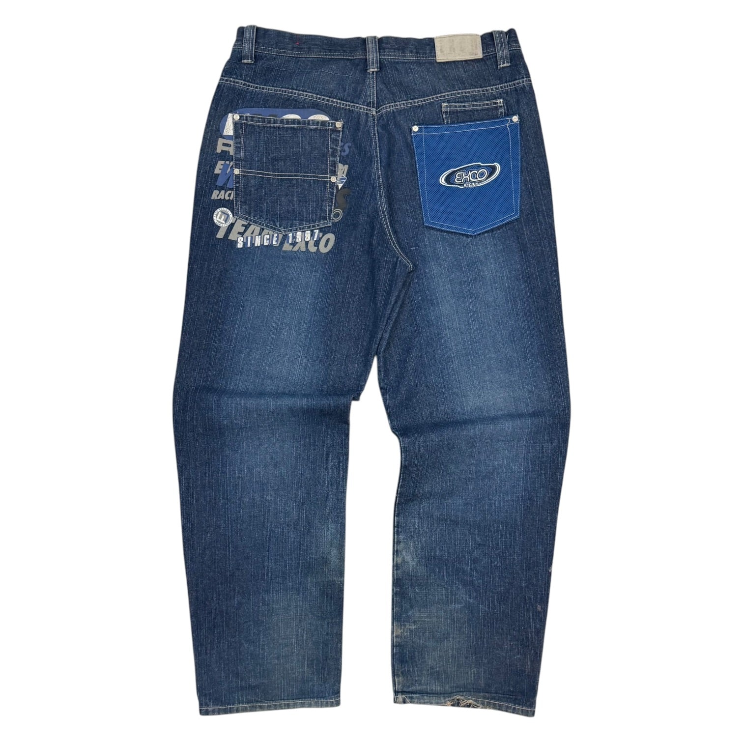 Vintage EXCO Baggy Denim Pants Dark Wash
