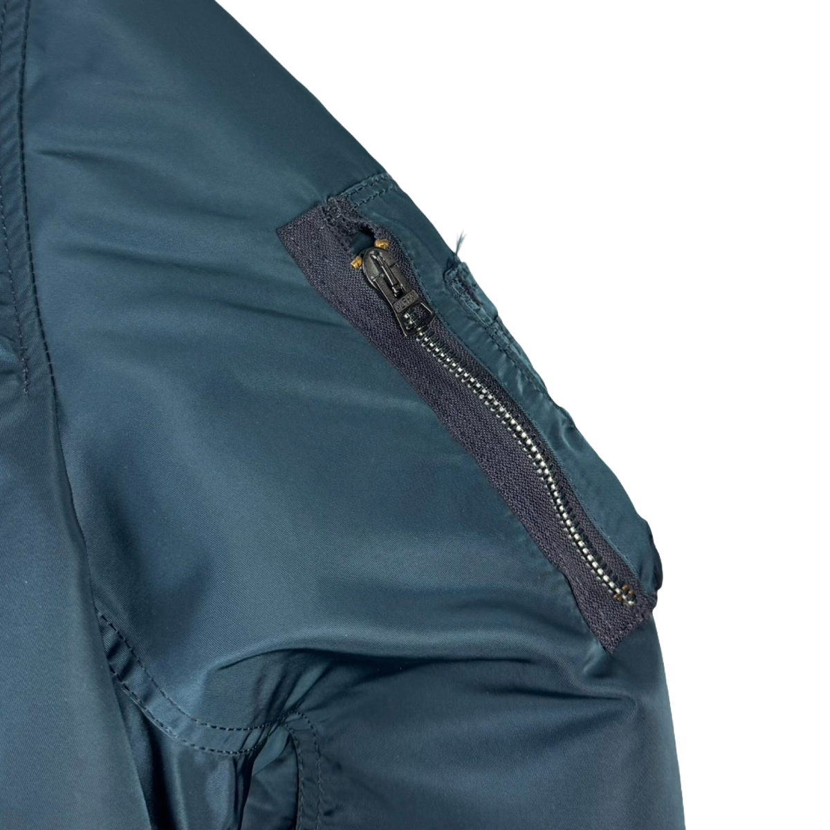 Vintage Alpha Industries Bomber Jacket Navy