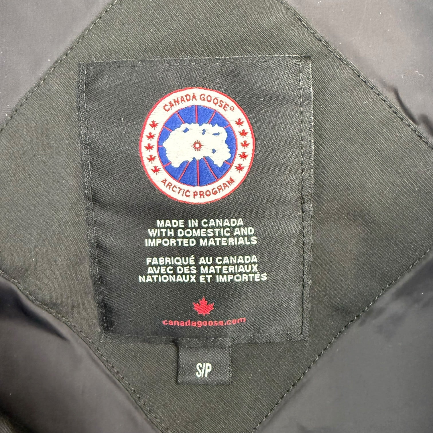 Canada Goose Down Vest Black