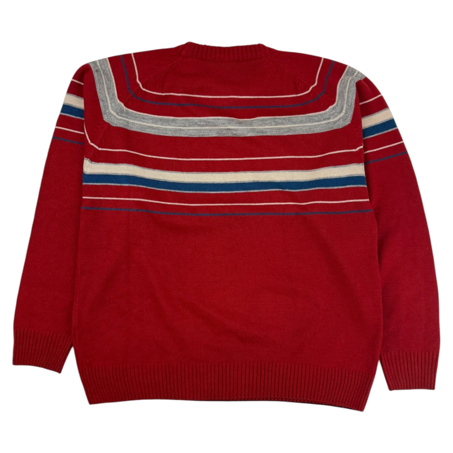 Vintage Adidas Knit Sweater Red