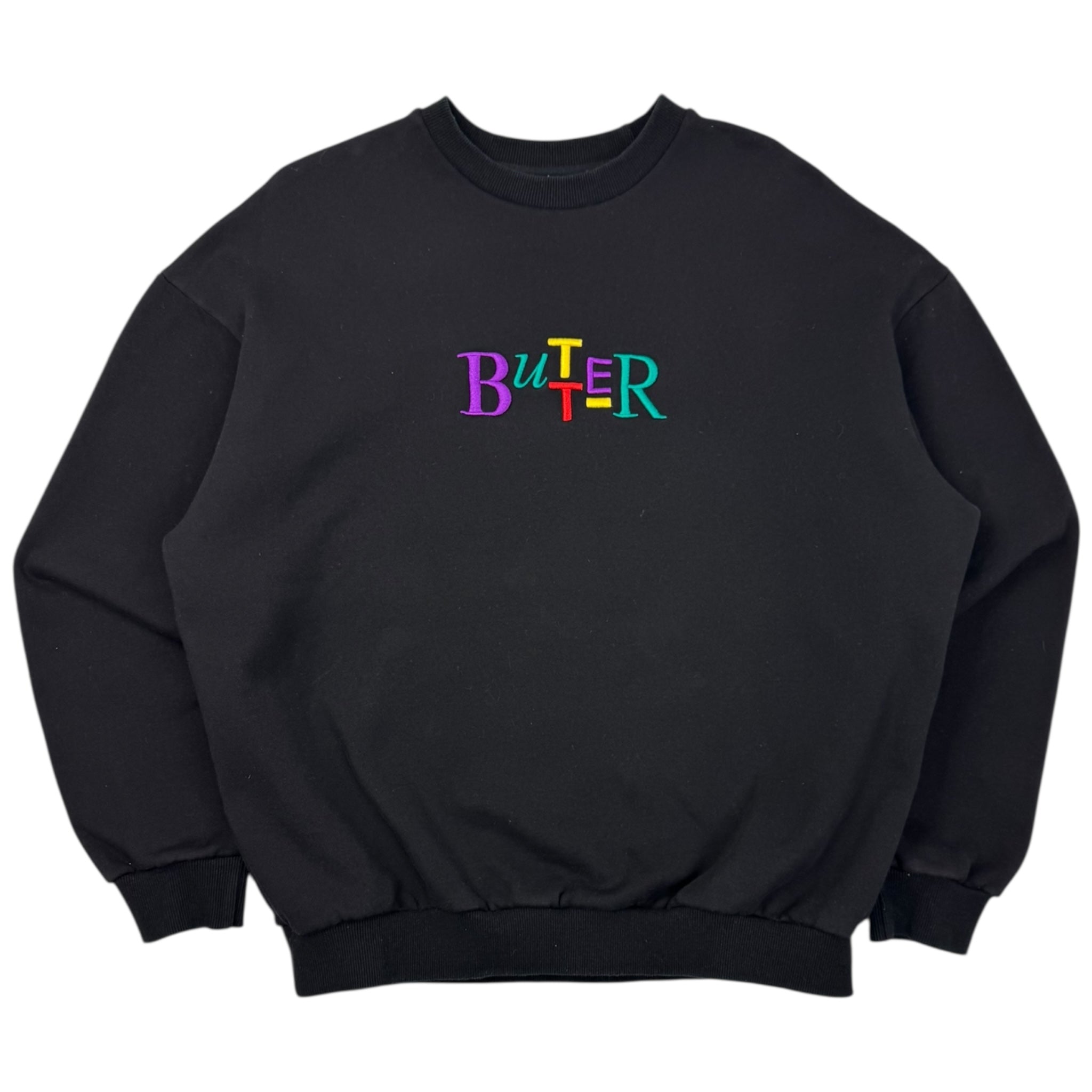 Butter Goods Scope Embroidered Crewneck