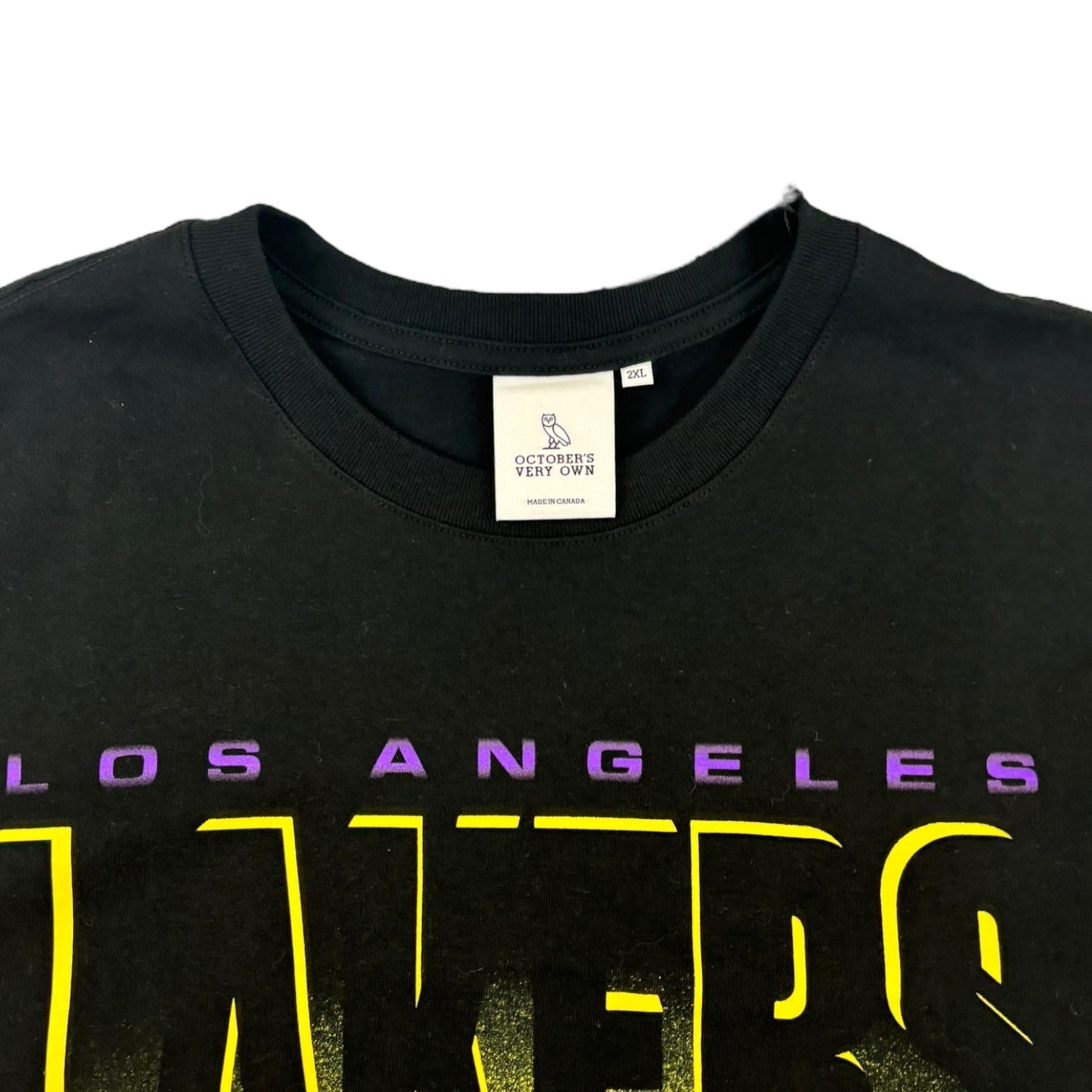 OVO NBA Los Angeles Lakers T-Shirt Black