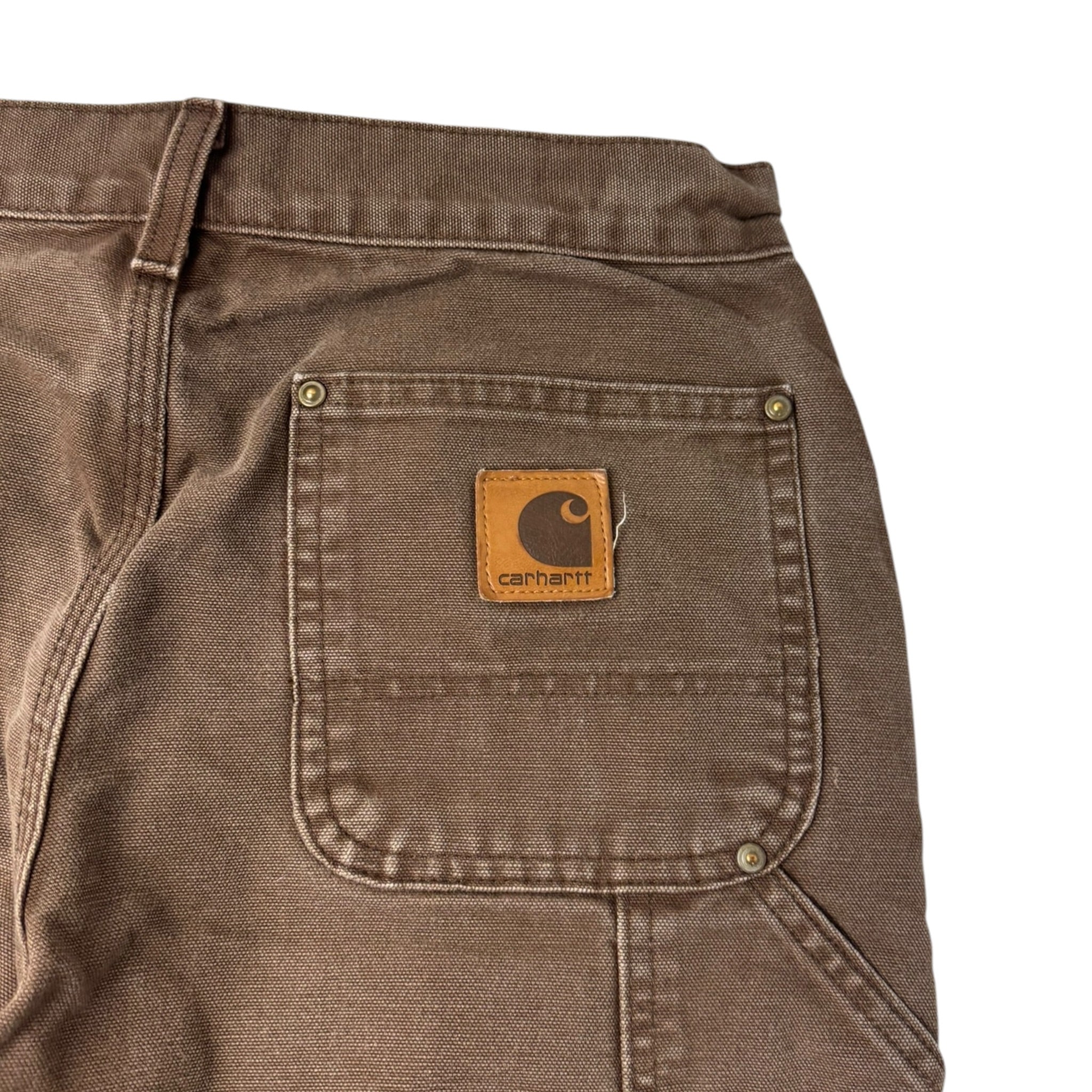 Vintage Carhartt Double Knee Bottoms Brown
