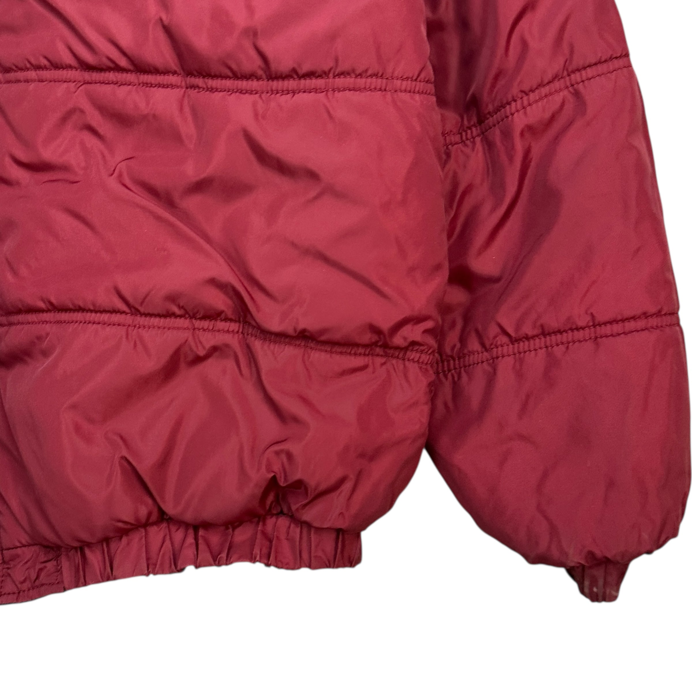 Vintage Nike Reversible Bomber Jacket Maroon/Black