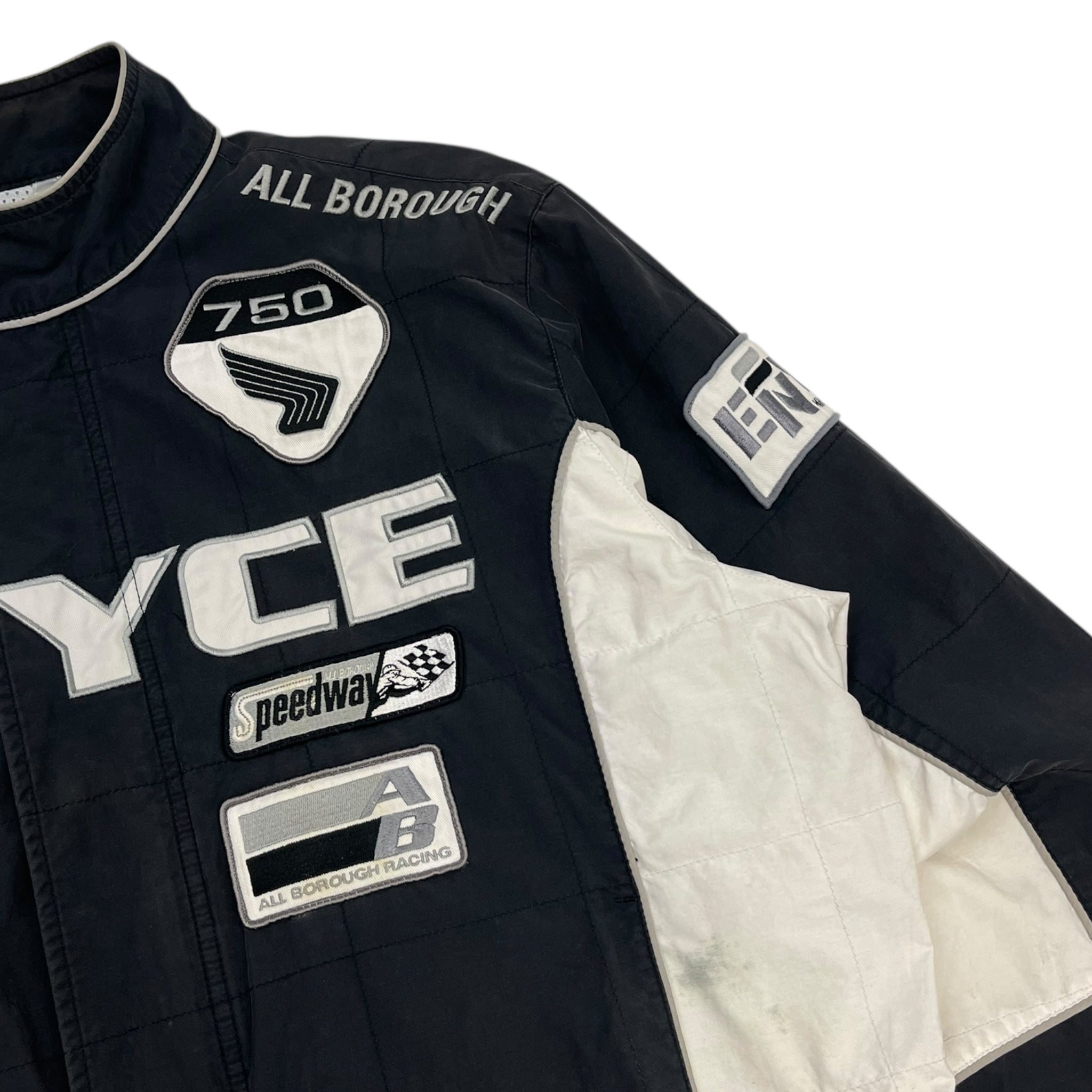 Vintage Enyce Performance Systems Racing Jacket Black