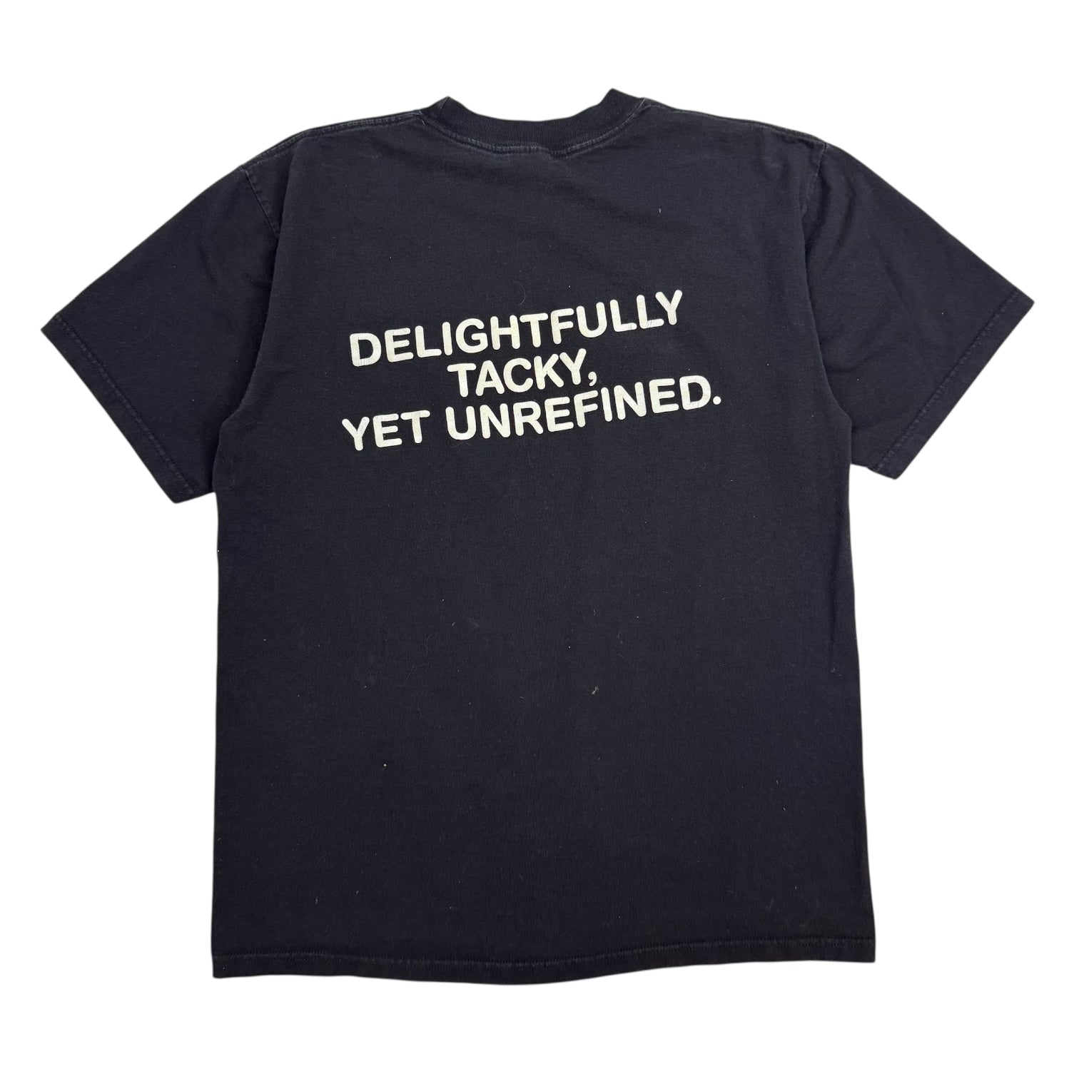 Vintages Hooters Nassau ‘Delightfully Tacky. Yet Unrefined’ Tee Black