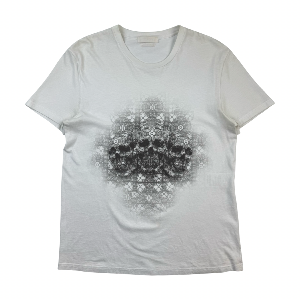 Alexander McQueen Geometric Skulls T-Shirt