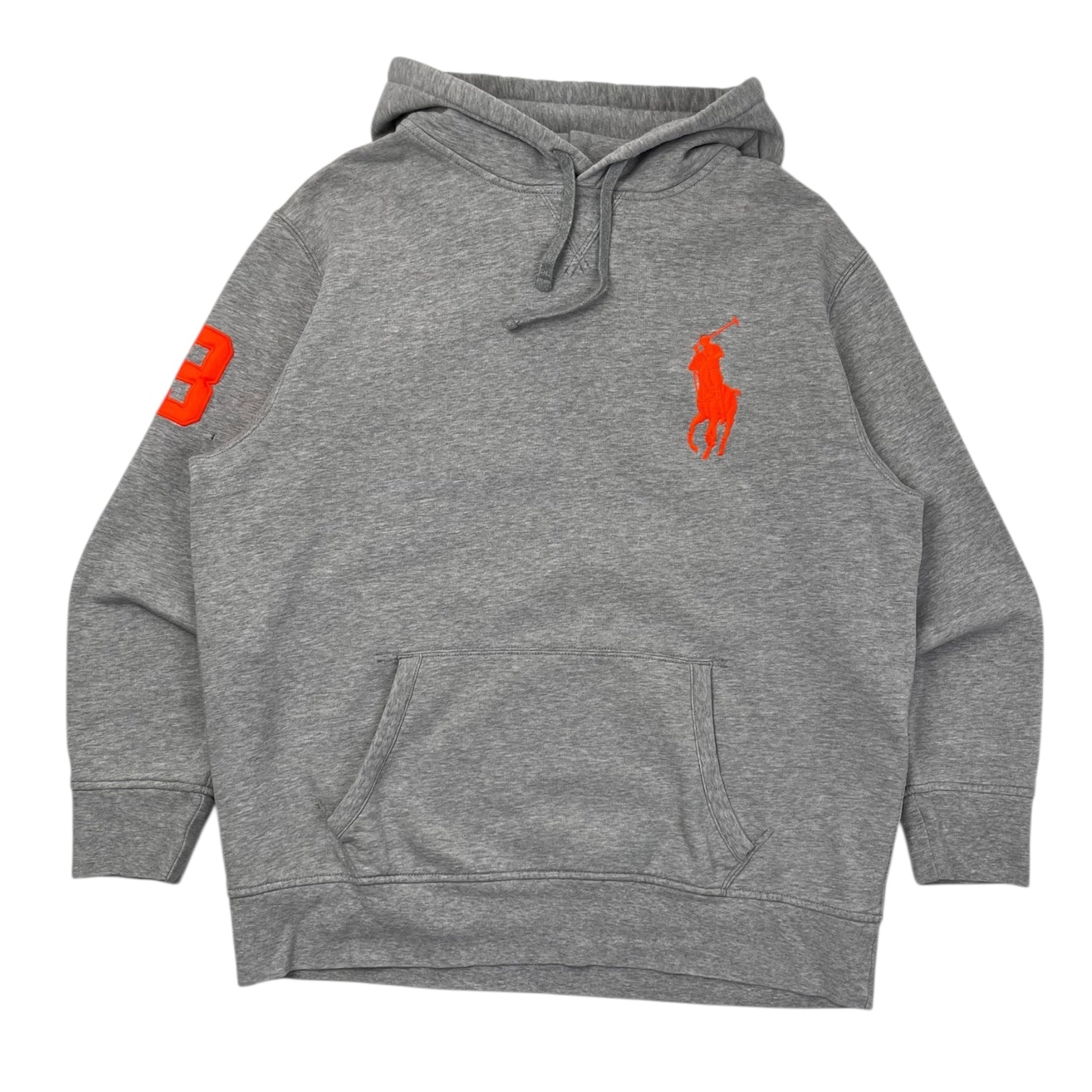 Polo Ralph Lauren Big Pony Hoodie Grey