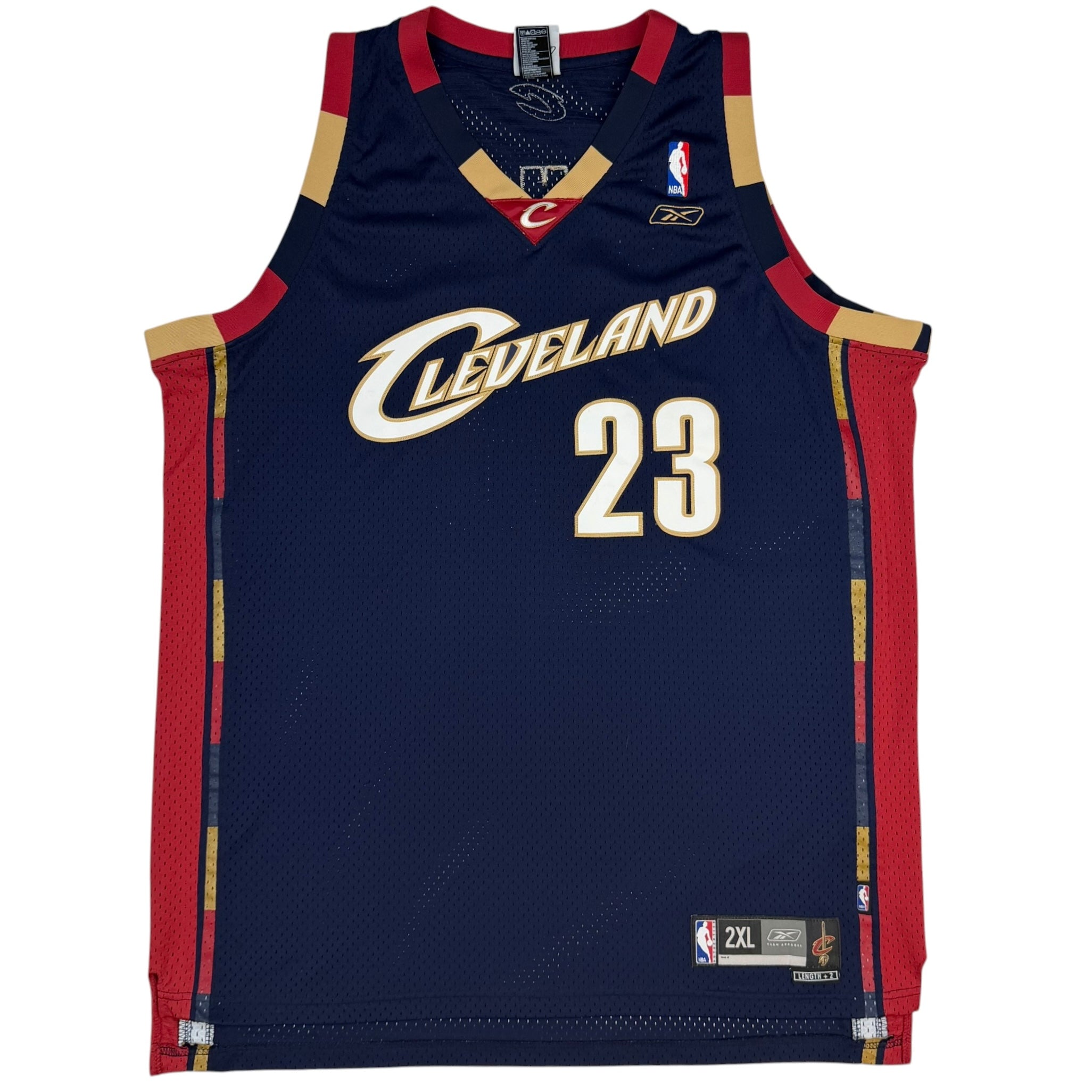 Vintage Reebok LeBron James Cleveland Cavaliers Alternate Jersey Navy/Red