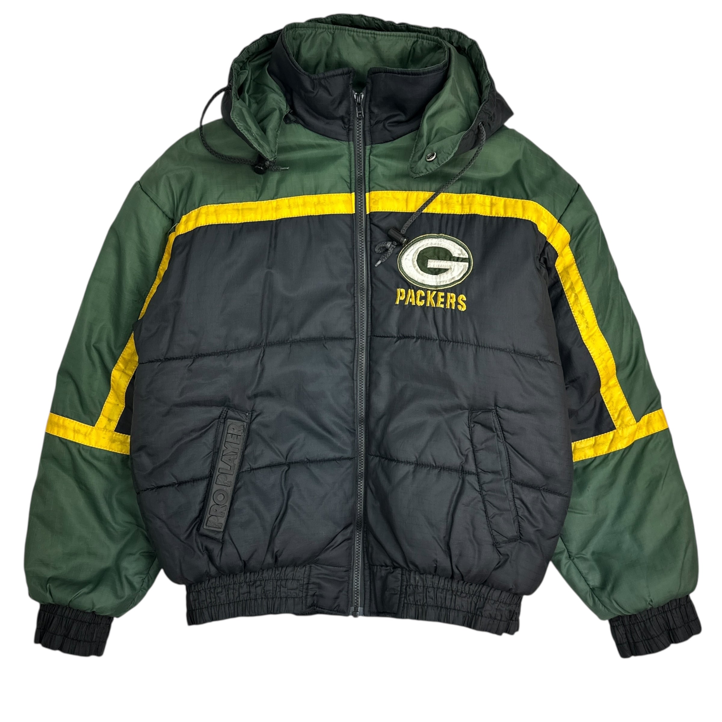 Vintage Pro Player Green Bay Packers Reversible Jacket