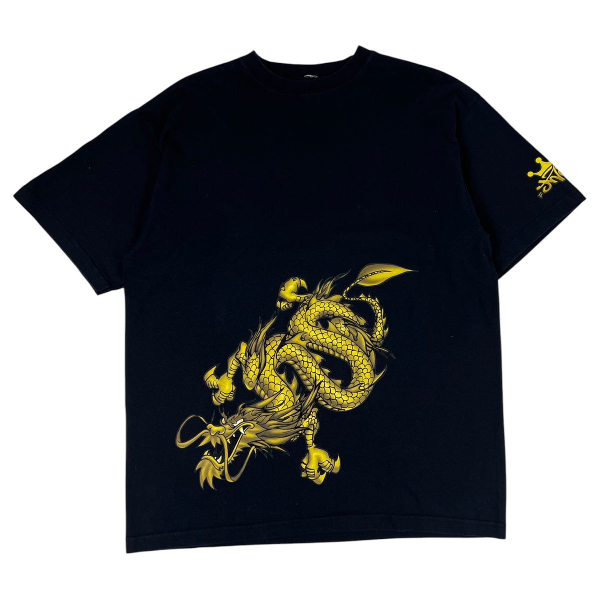 Vintage JNCO Jeans Dragon Graphic T-Shirt Black