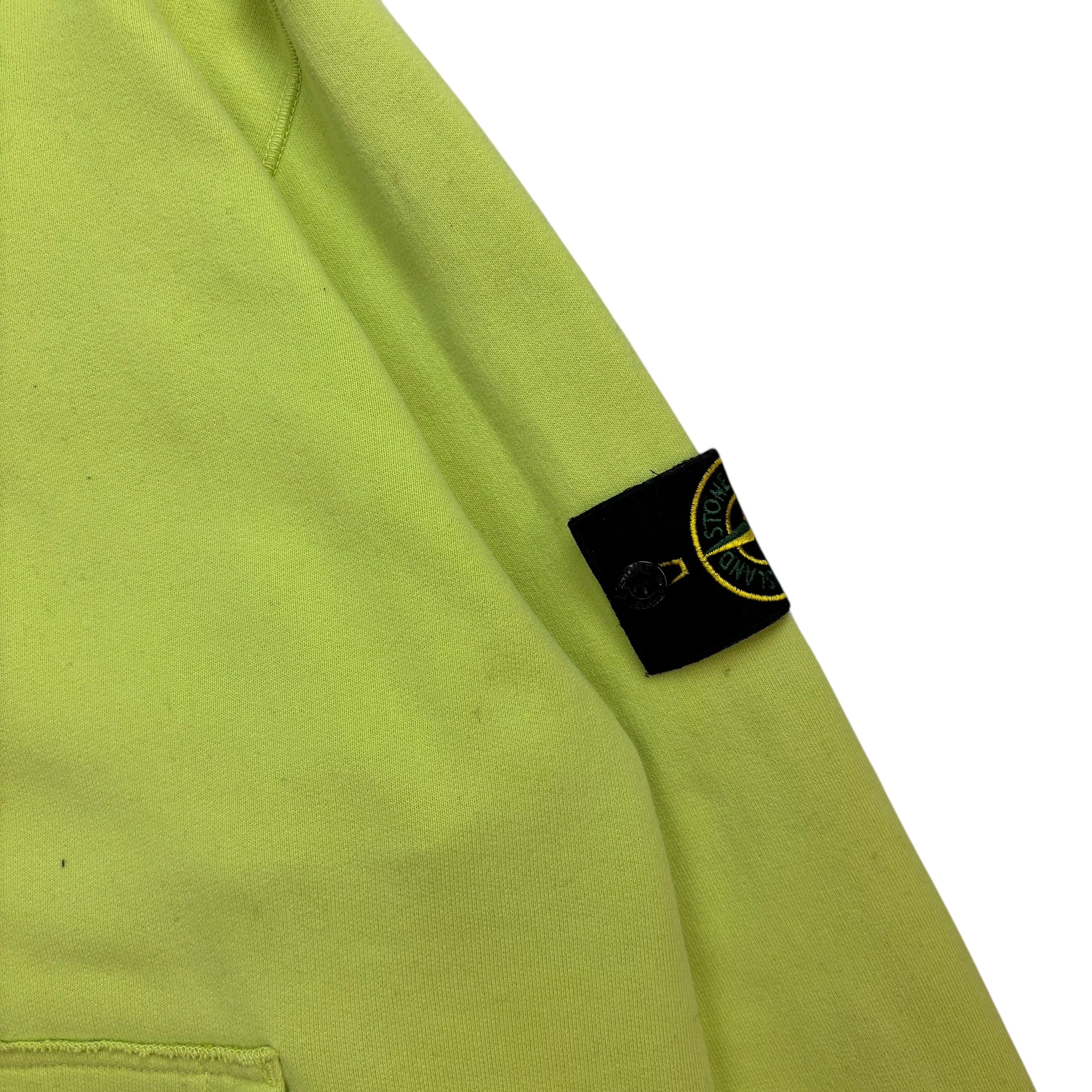 Stone Island Hoodie Lime Green