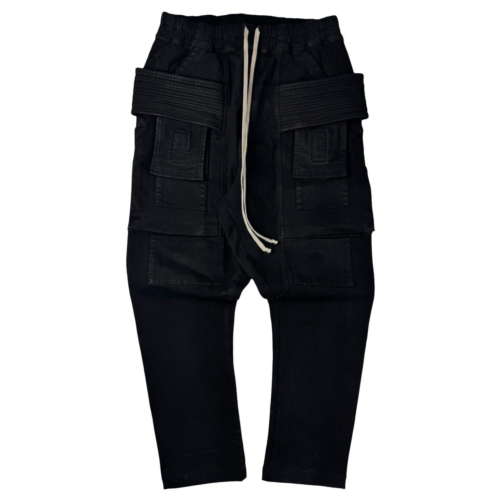 Rick Owens DRKSHDW Creatch Cargo Waxed Pant