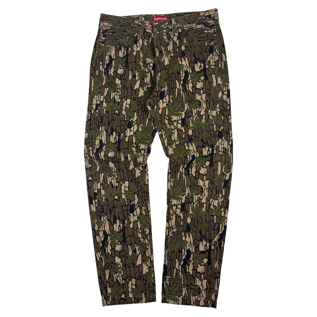 Supreme x Levi’s Camouflage 505 Canvas Jean