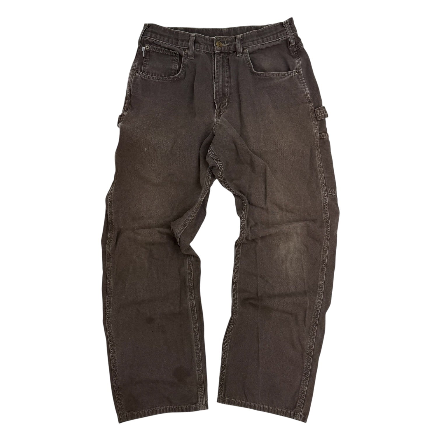 Vintage Carhartt Dungaree Pants Brown