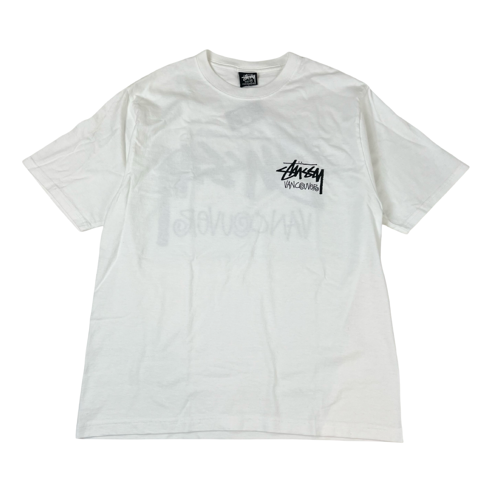 Stussy Stock Vancouver T-Shirt White