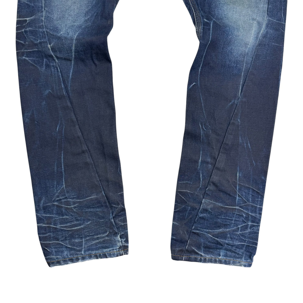 Vivienne Westwood Anglomania x Lee Banana Twist Leg Pants Indigo
