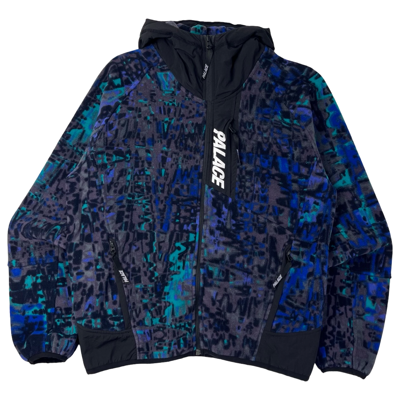 Palace Trekno Fleece Jacket “Interblues”