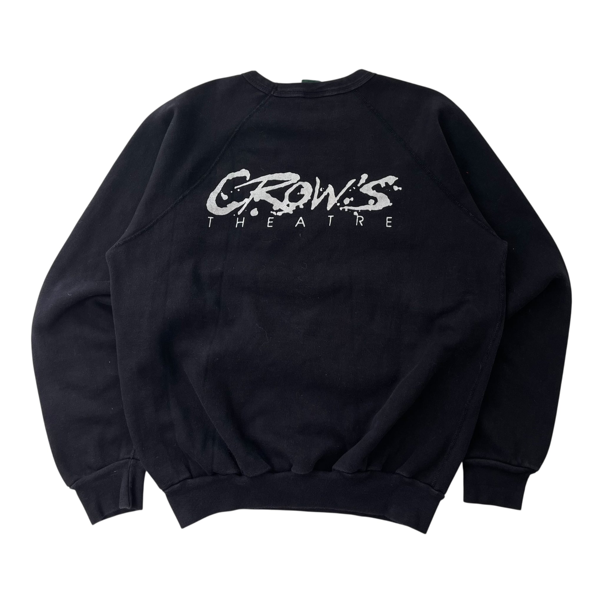 Vintage Crow’s Theatre Unidentified Human Remains and The Nature of Love Black Crewneck