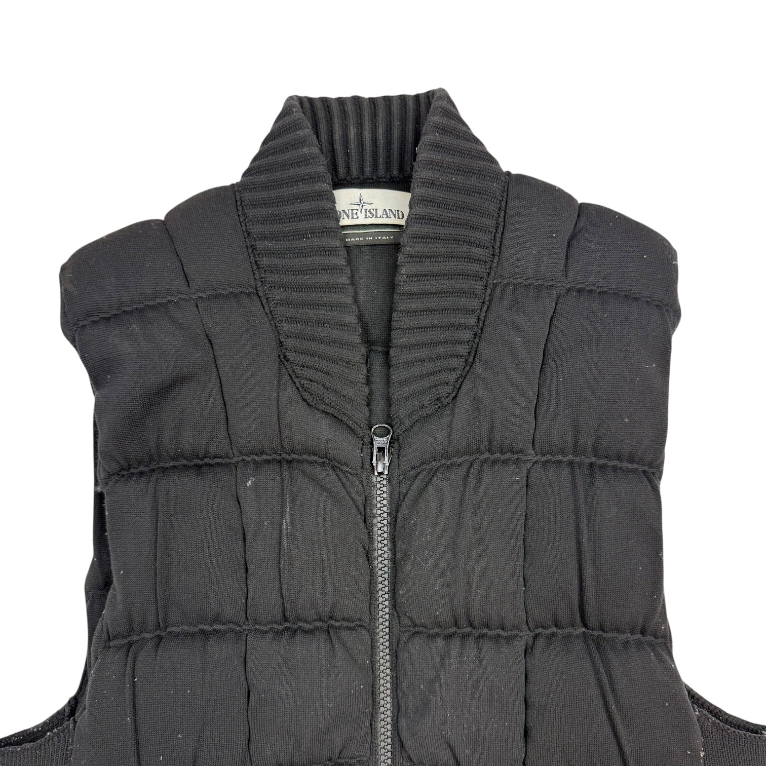 Stone Island Puffer Vest Black