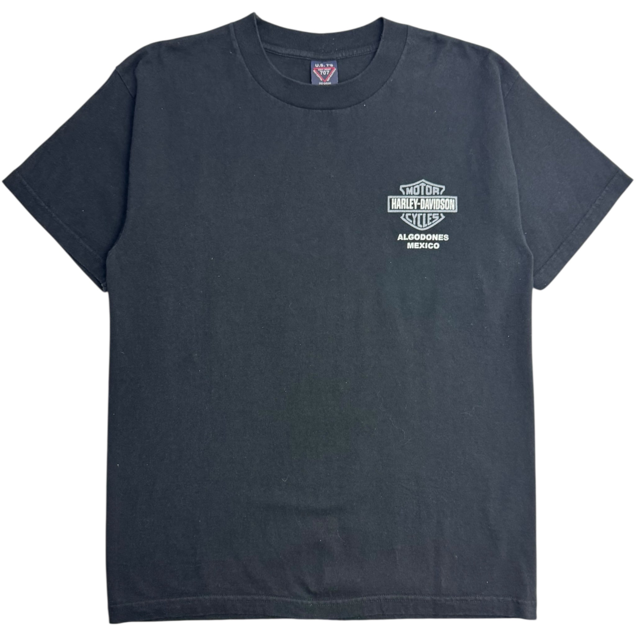 Vintage Harley Davidson Metal Cyber Phoenix T-Shirt