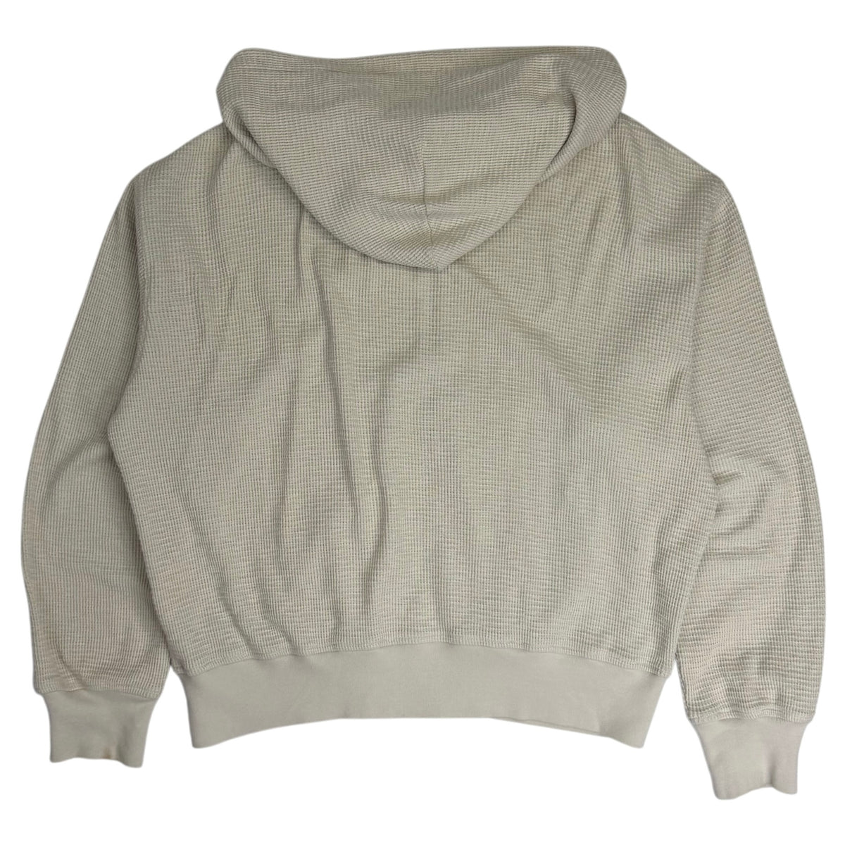 Stussy Lightweight Thermal Zip Up Hoodie Bone