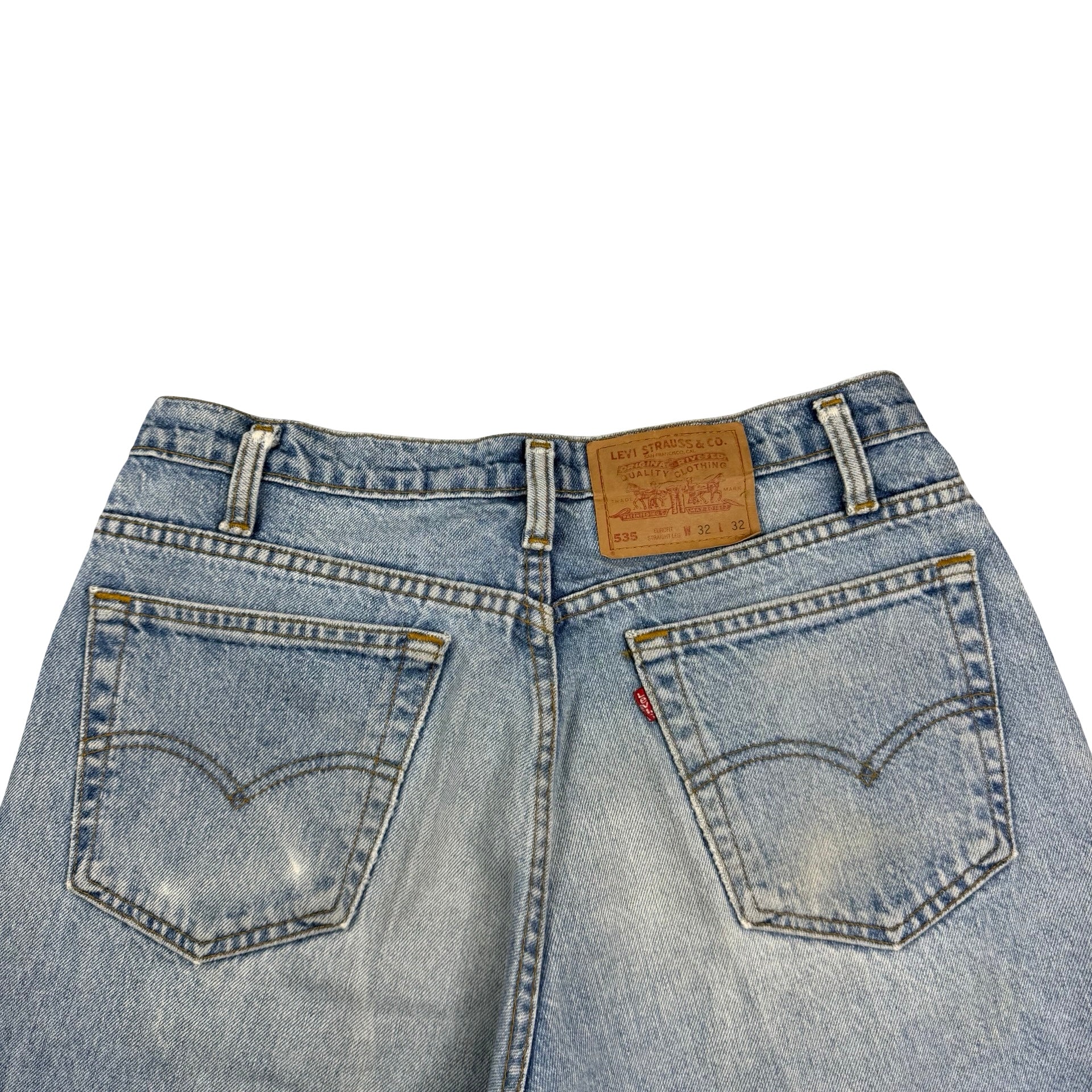 Vintage Levi’s 535 Light Wash Denim Jeans Blue